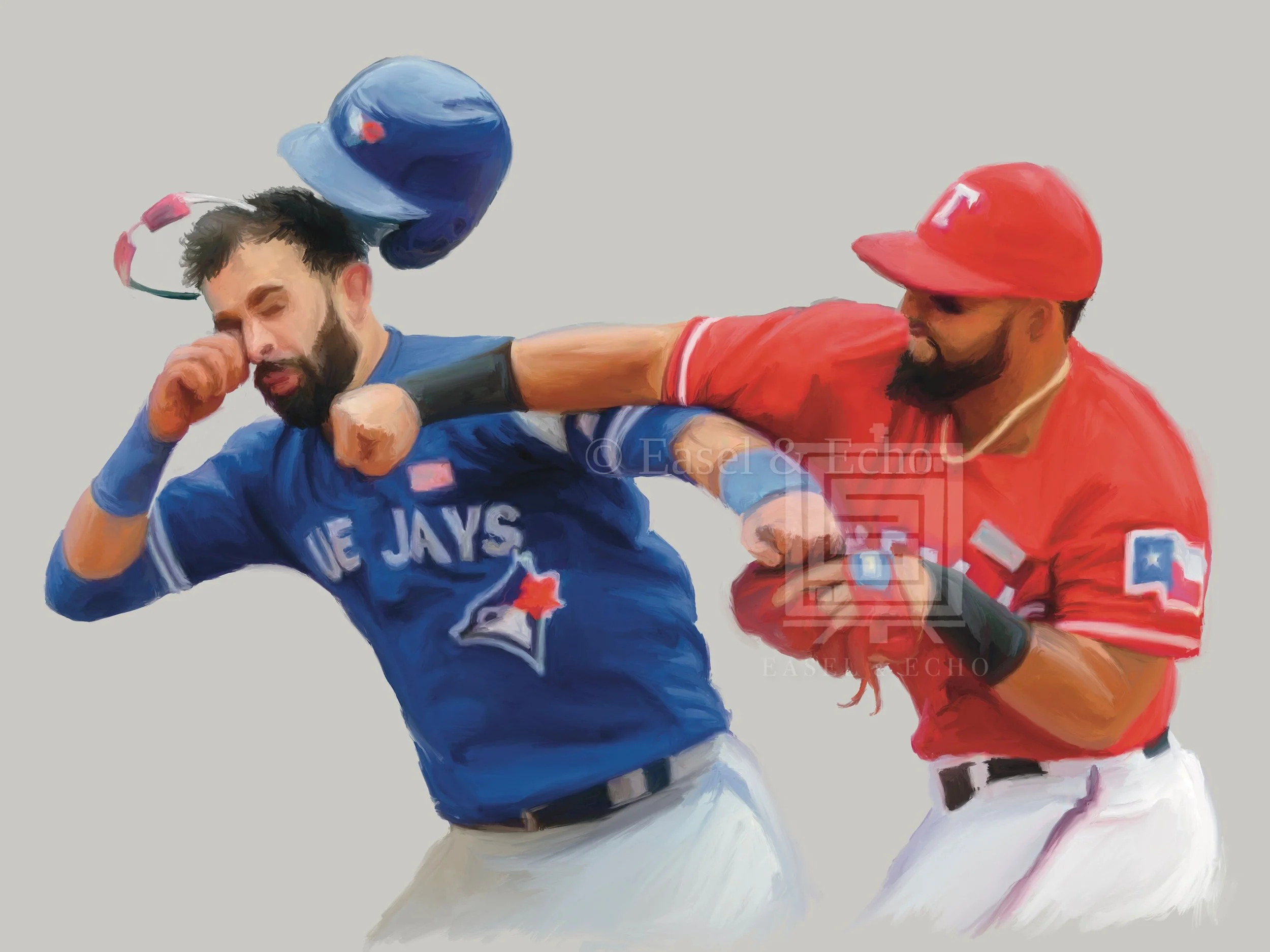 The SPEAK COLLECTION: Icons Series, "Rougned Odor 'The Punch'"