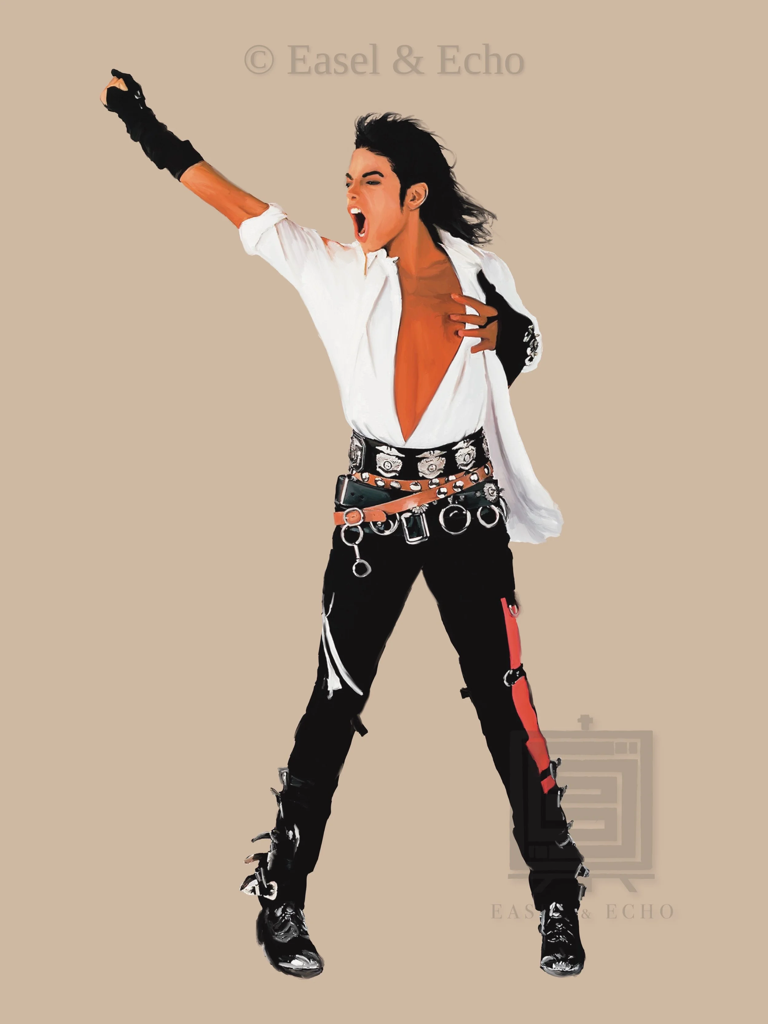 The SPEAK COLLECTION: Voices Series, "Michael Jackson (C1)"