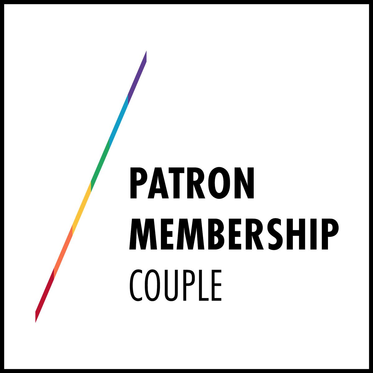 Patron Membership (Couple)
