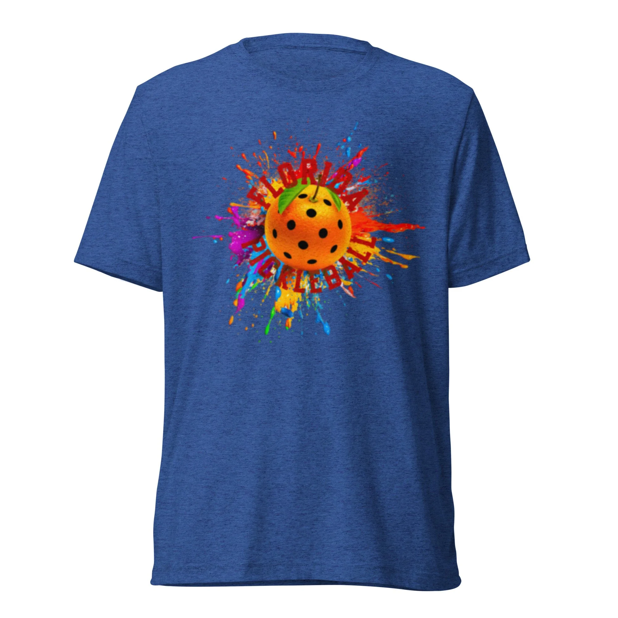Florida Orange PickleBlast Unisex Royal Blue T-shirt