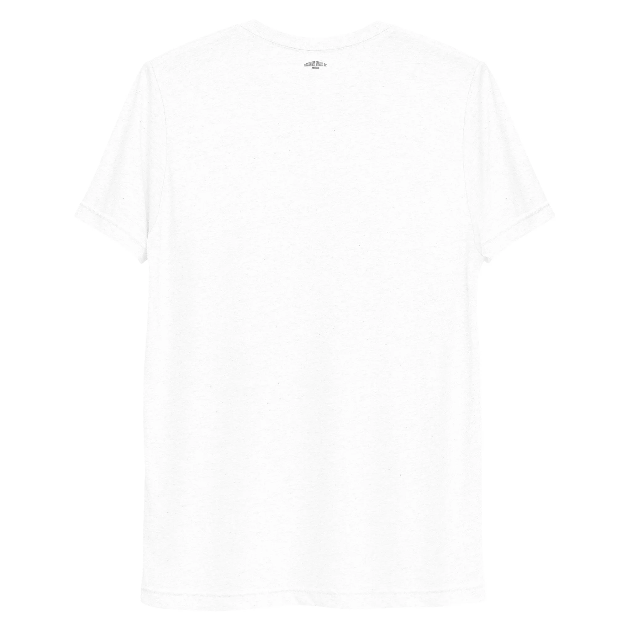 Mississippi Flag PickleBlast Solid White Unisex Tri-Blend T-shirt - back view