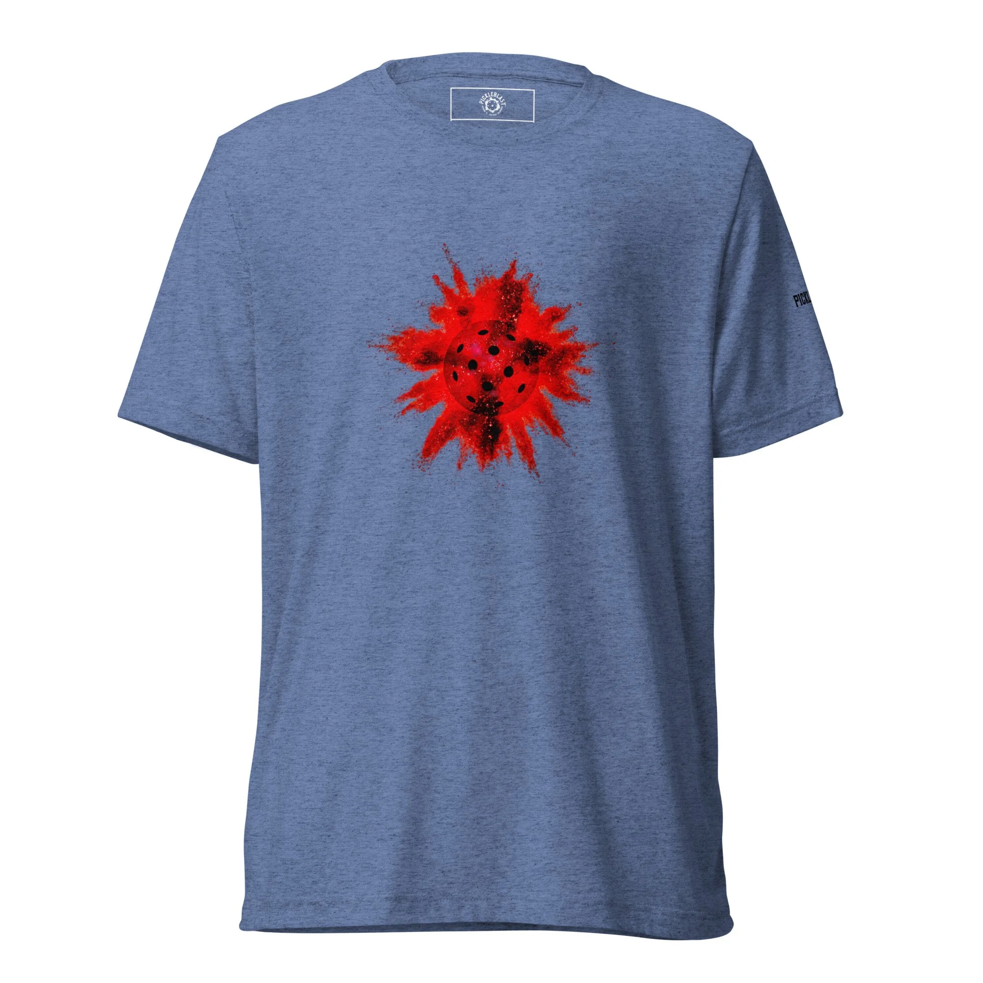 SandBlast Pickleball Unisex Blue T-shirt - front view.jpg