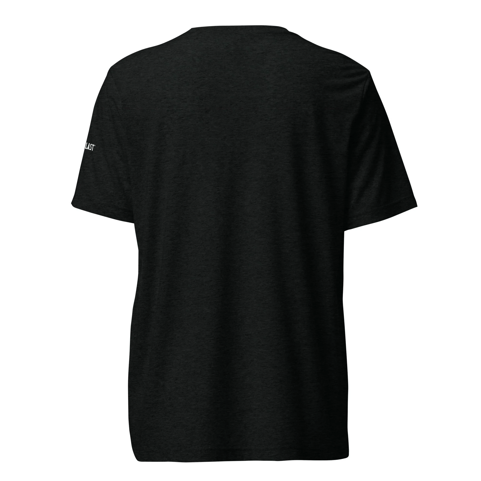 SunBlast Pickleball Unisex Solid Black T-Shirt - rear view.jpg