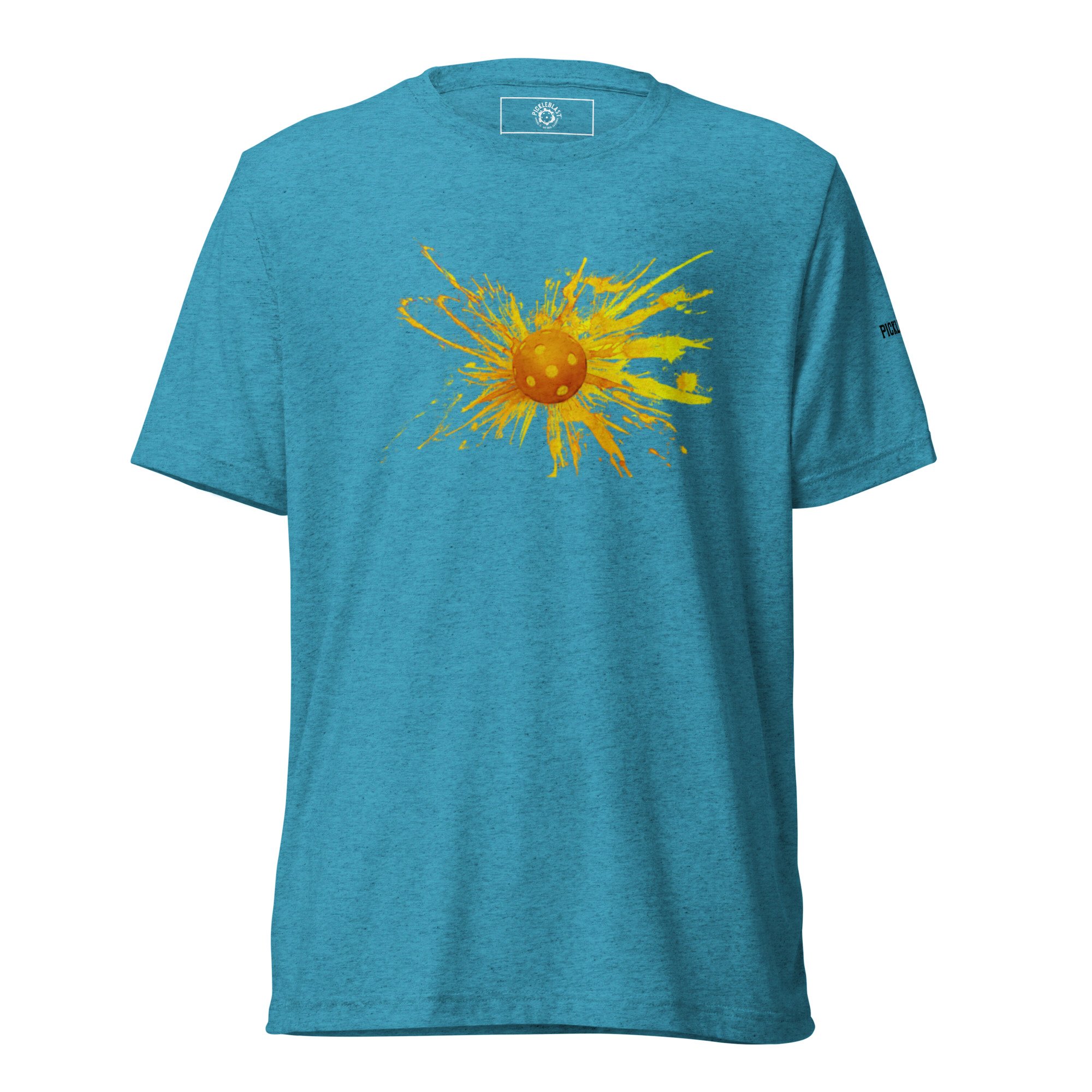 Sunshine Pickleball Athletic Grey Unisex T-Shirt - front view.jpg