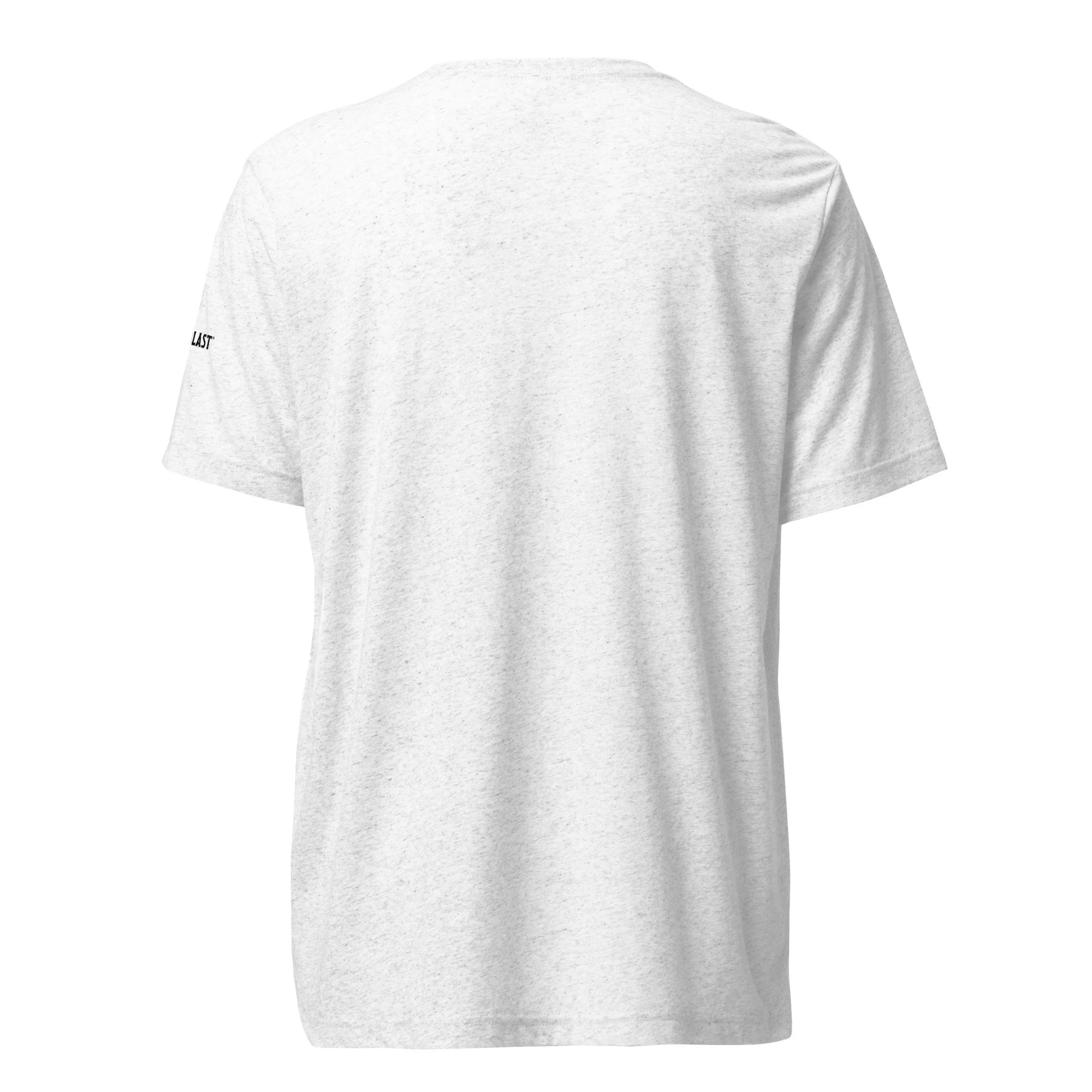 All American PickleBlast Solid White Unisex T-Shirt - back view.jpg