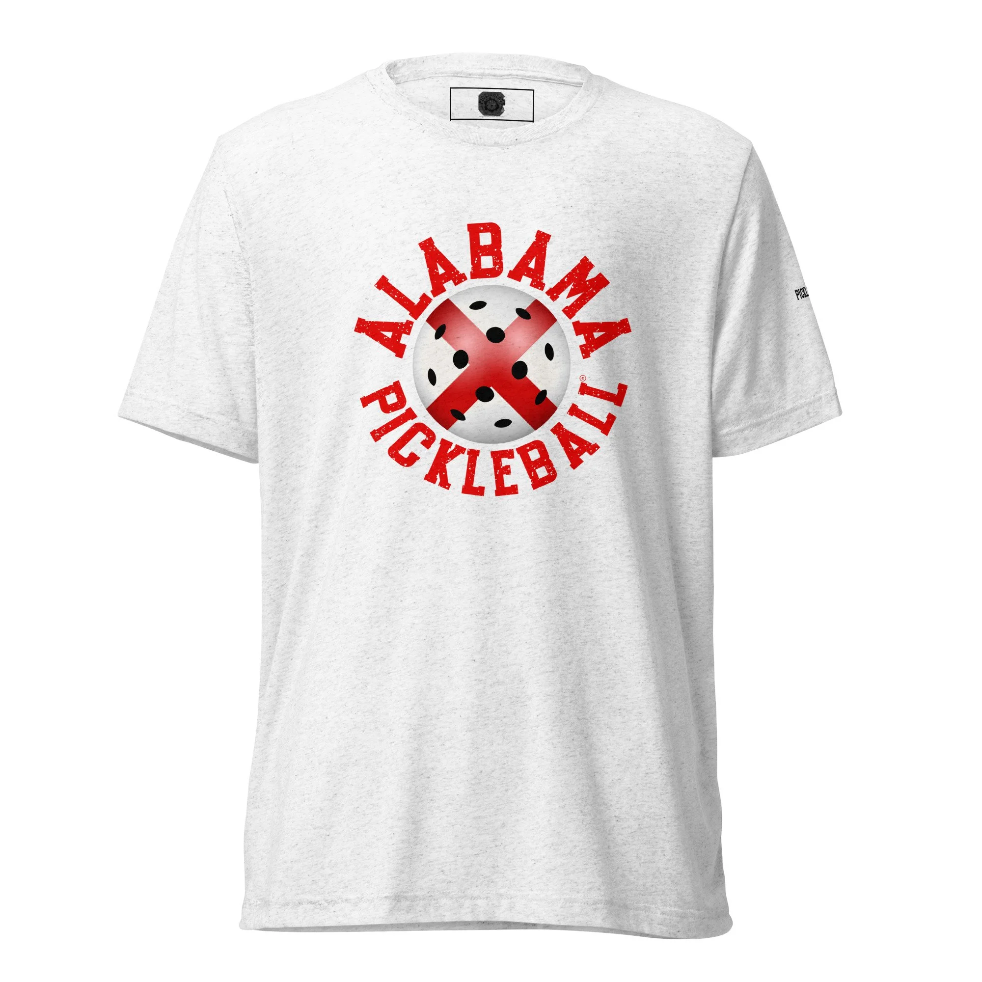 Alabama Flag Pickleball Unisex T-Shirt | PickleBlast Apparel