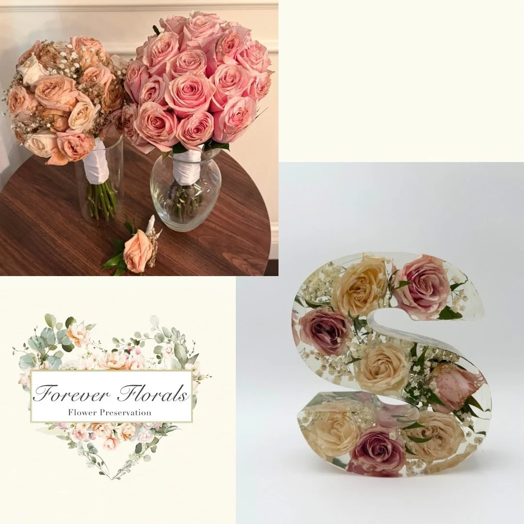 Ashley&rsquo;s flowers still looked great considering they traveled all the way from Jamaica, where they enjoyed a beautiful destination wedding🩷

#weddingday #flowers #bride #art #love