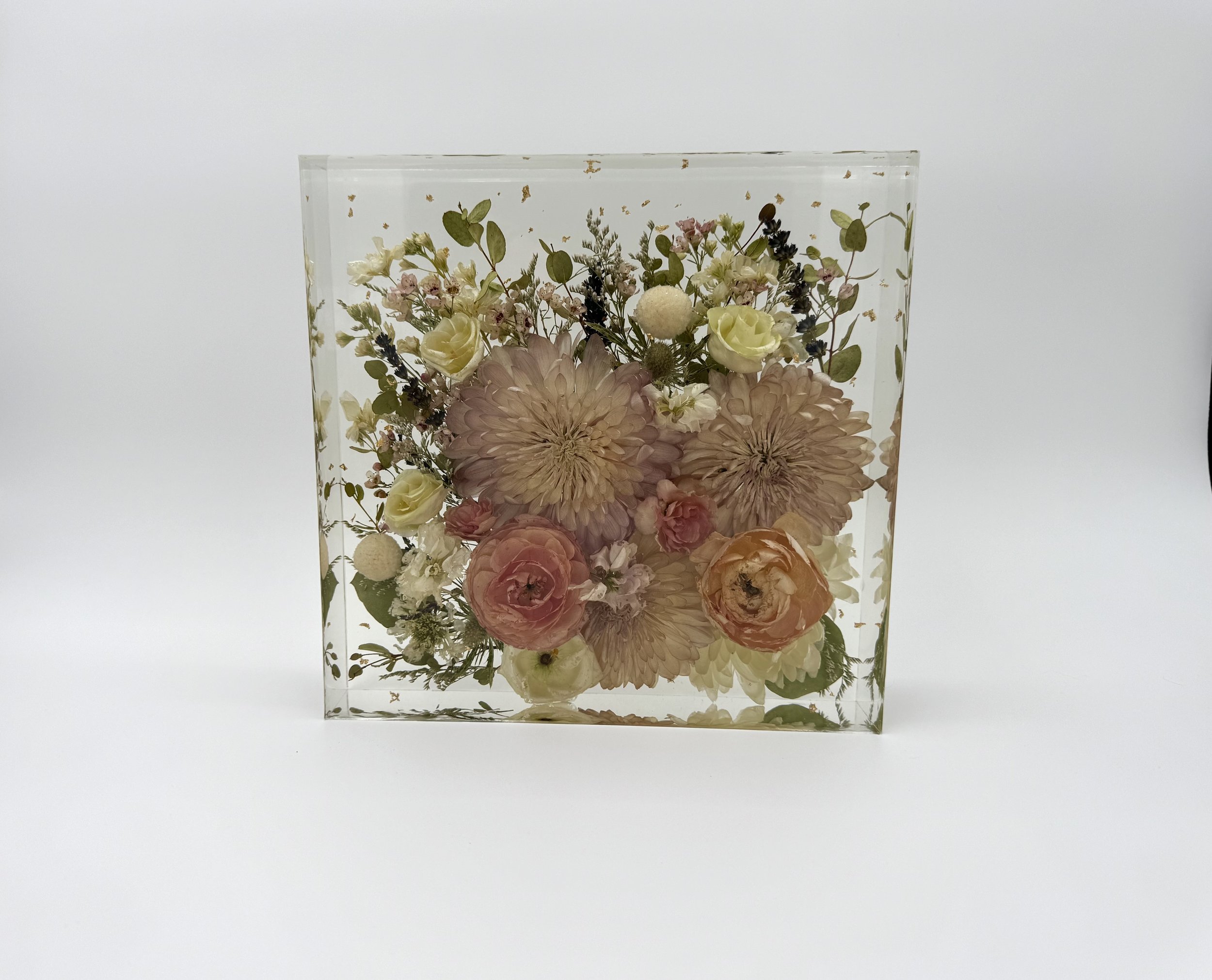 10 x 10 Floral Block