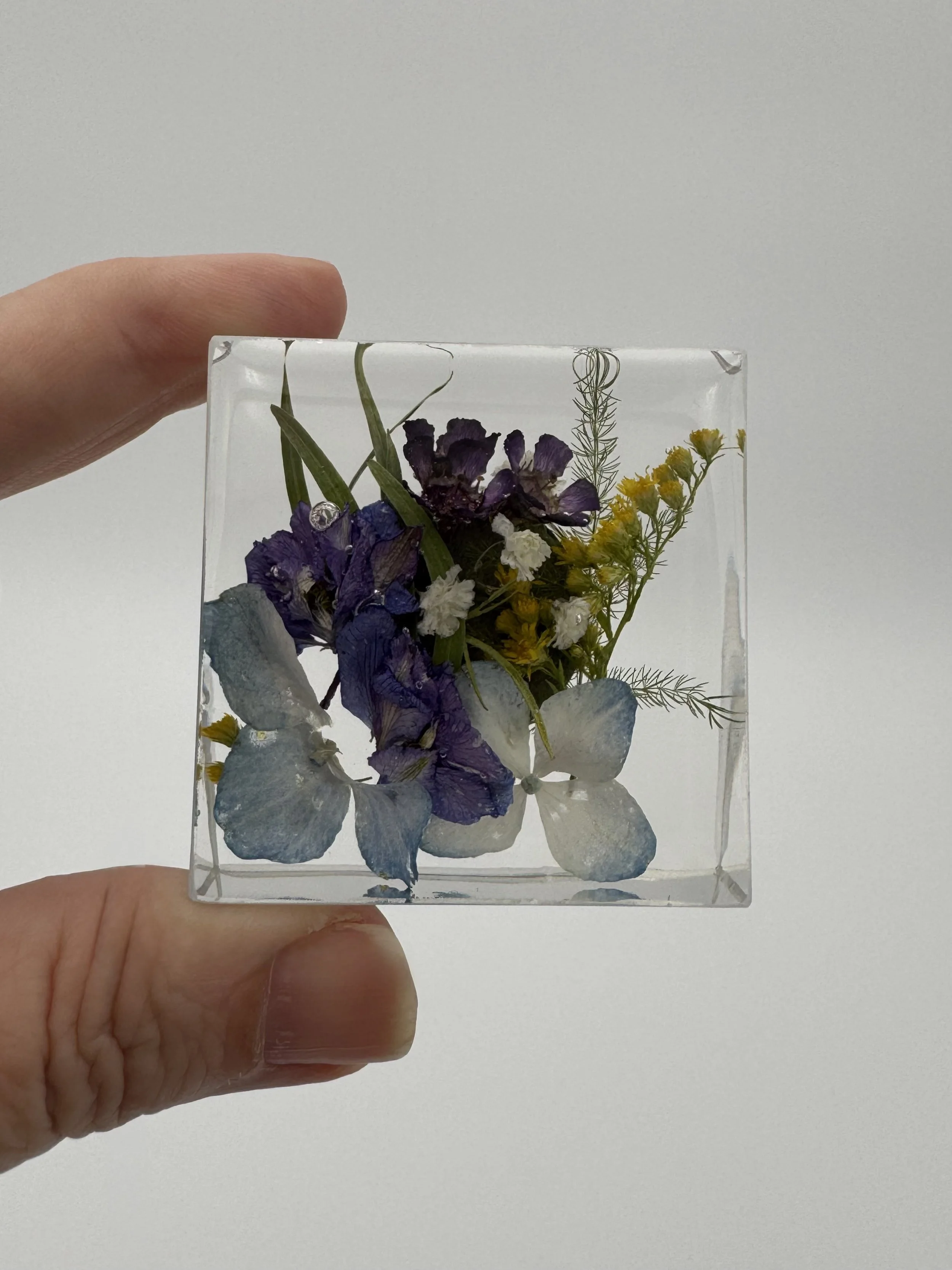 Flower preservation- wedding or memorial flowers