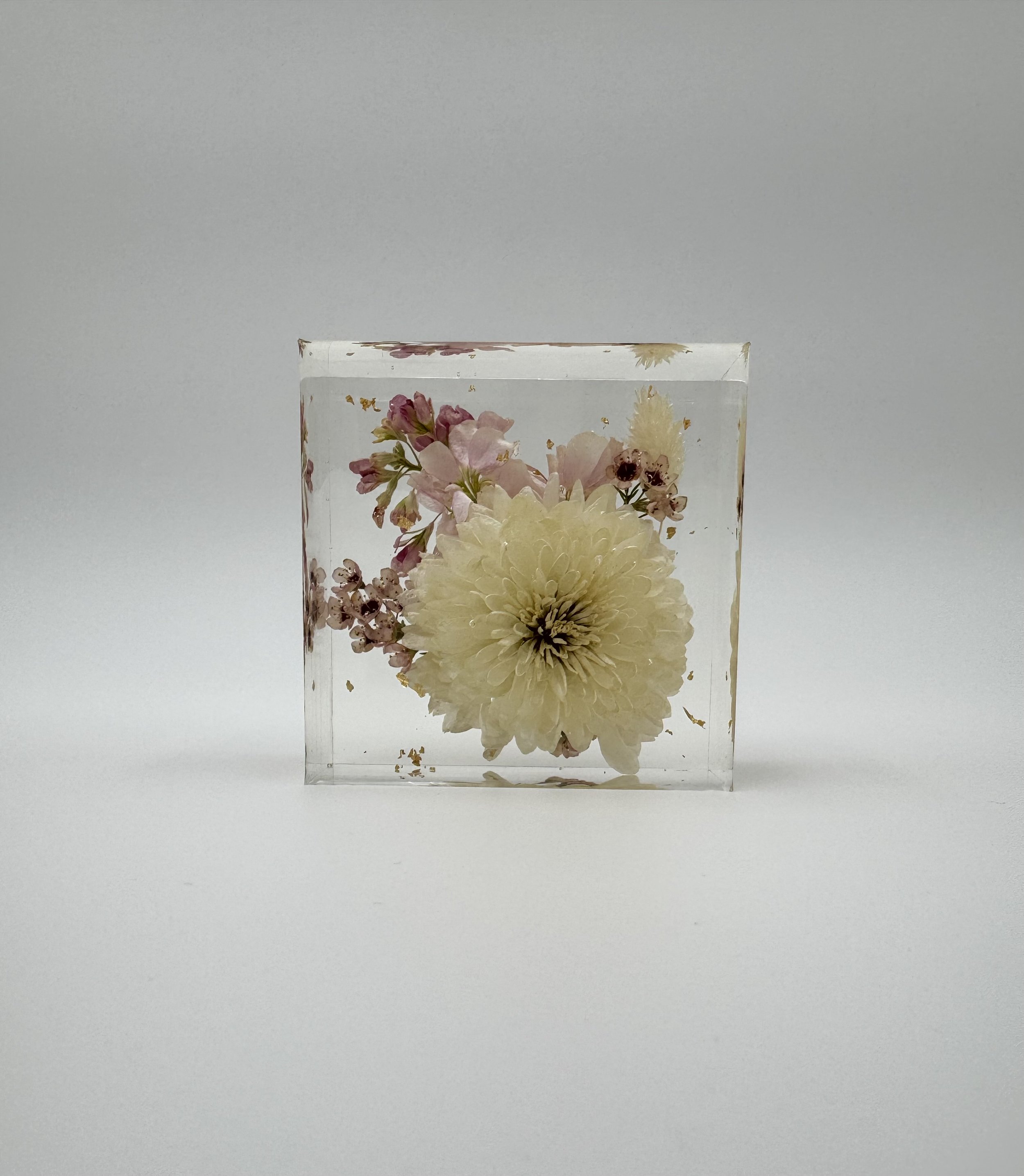 4 x 4 Floral Block
