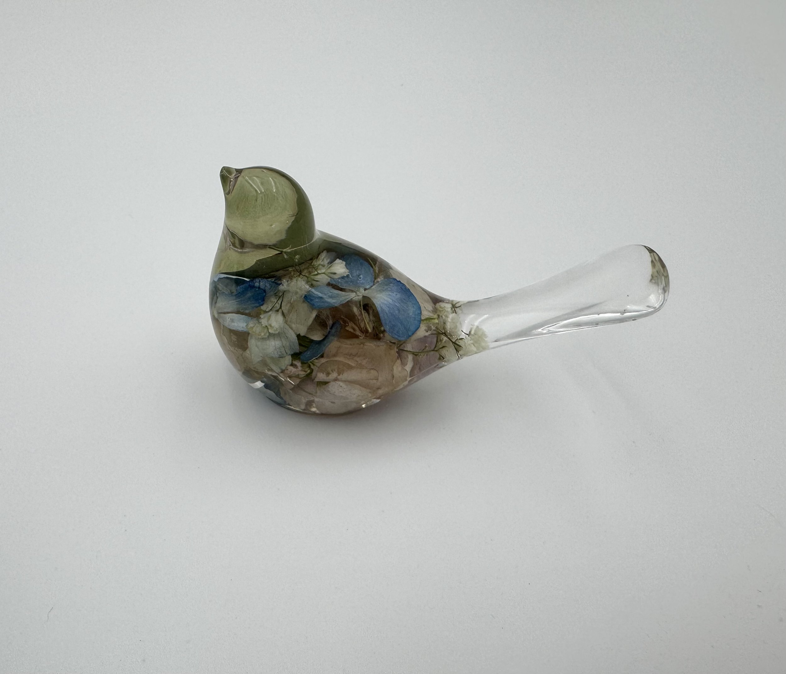 Custom floral resin love birds, Flower preservation- preserving your wedding flowers or memorial flowers into custom resin art
