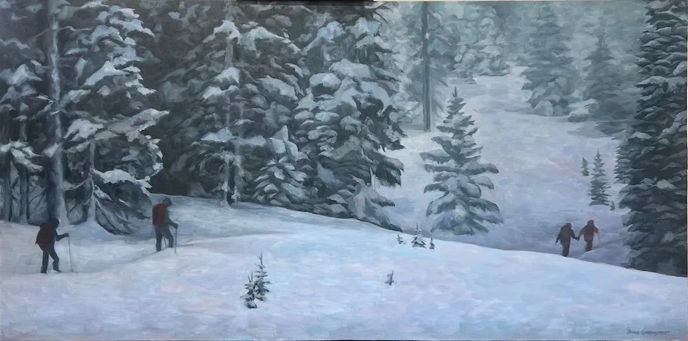 "Backcountry" 24x28" Sold. Private Collection.