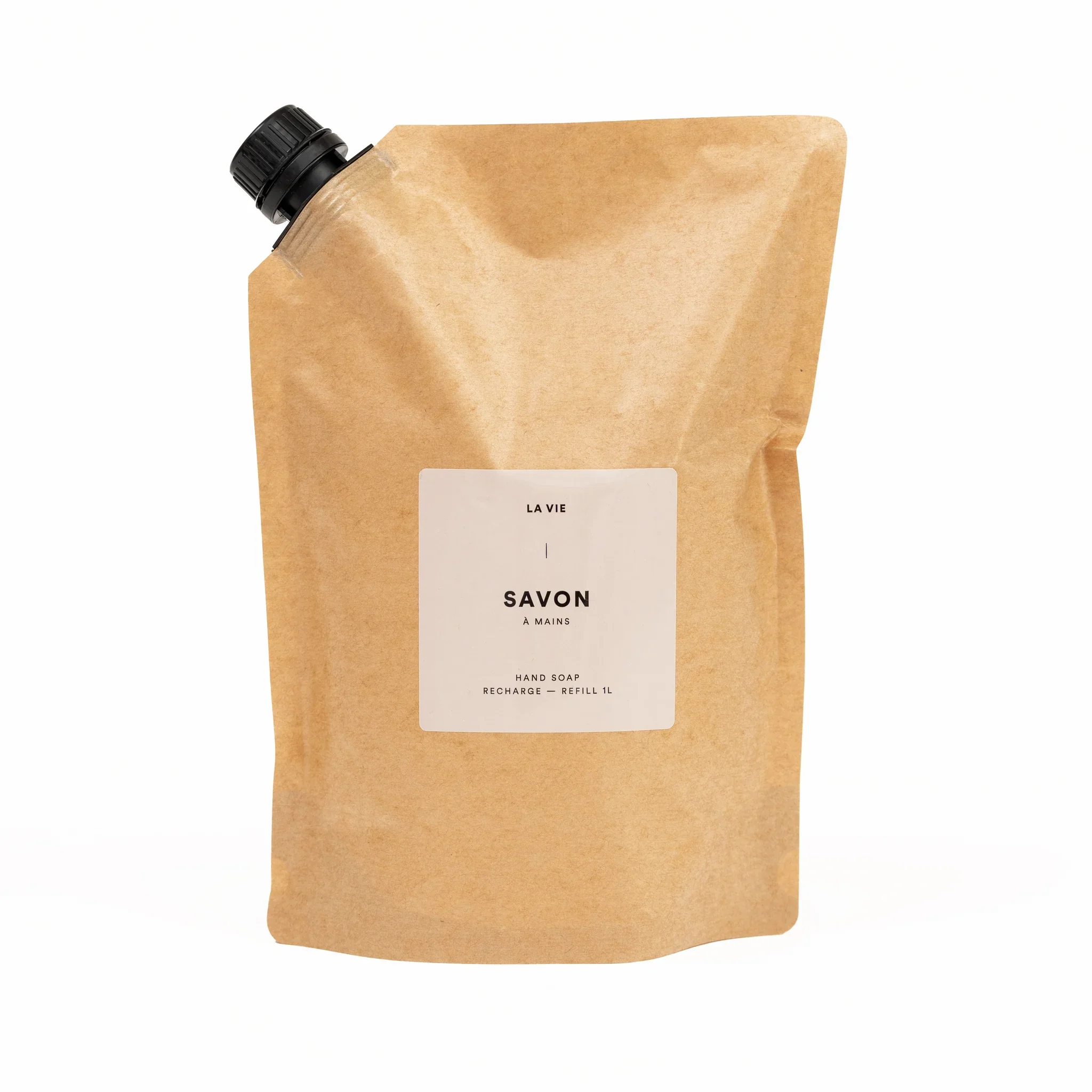 Atelier LA VIE Recharge de savon 1L eucalyptus tangerine