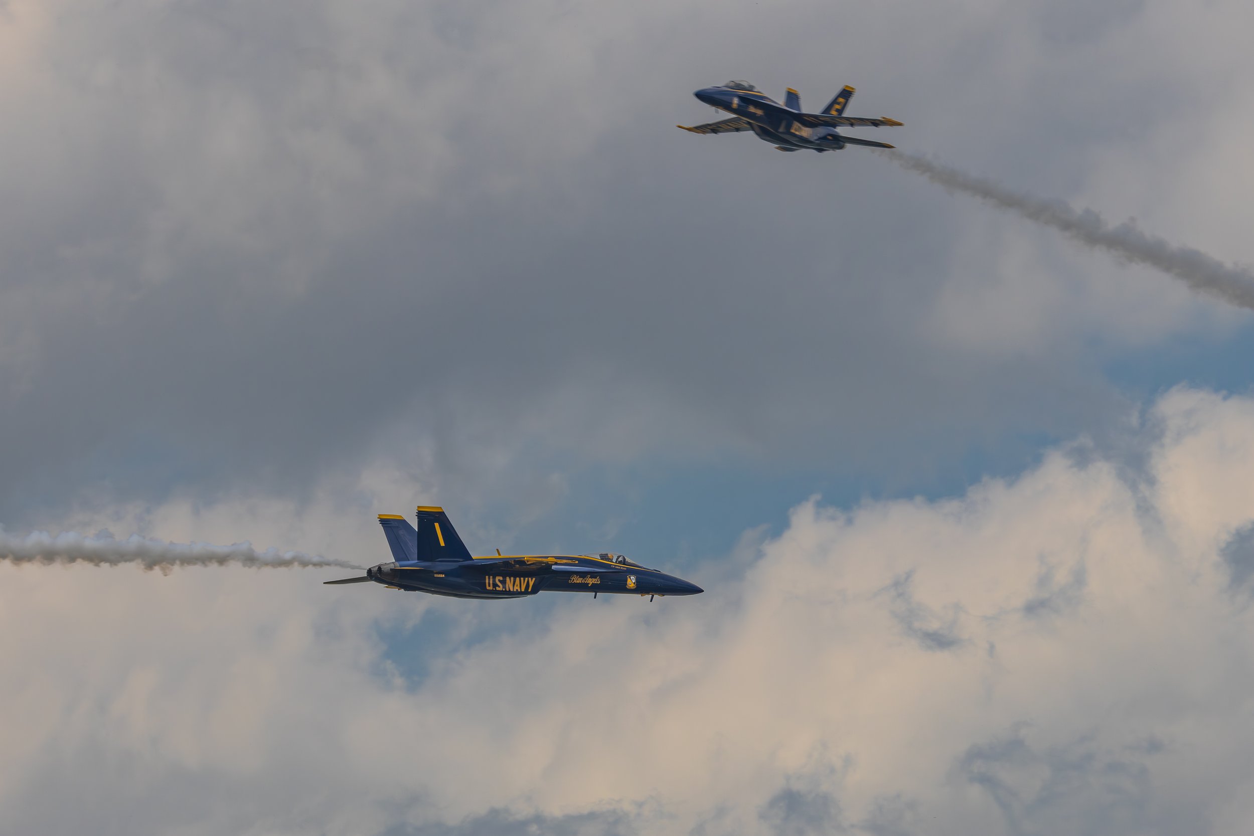 U.S. Navy "Blue Angels" Thunder Over Michigan 2025