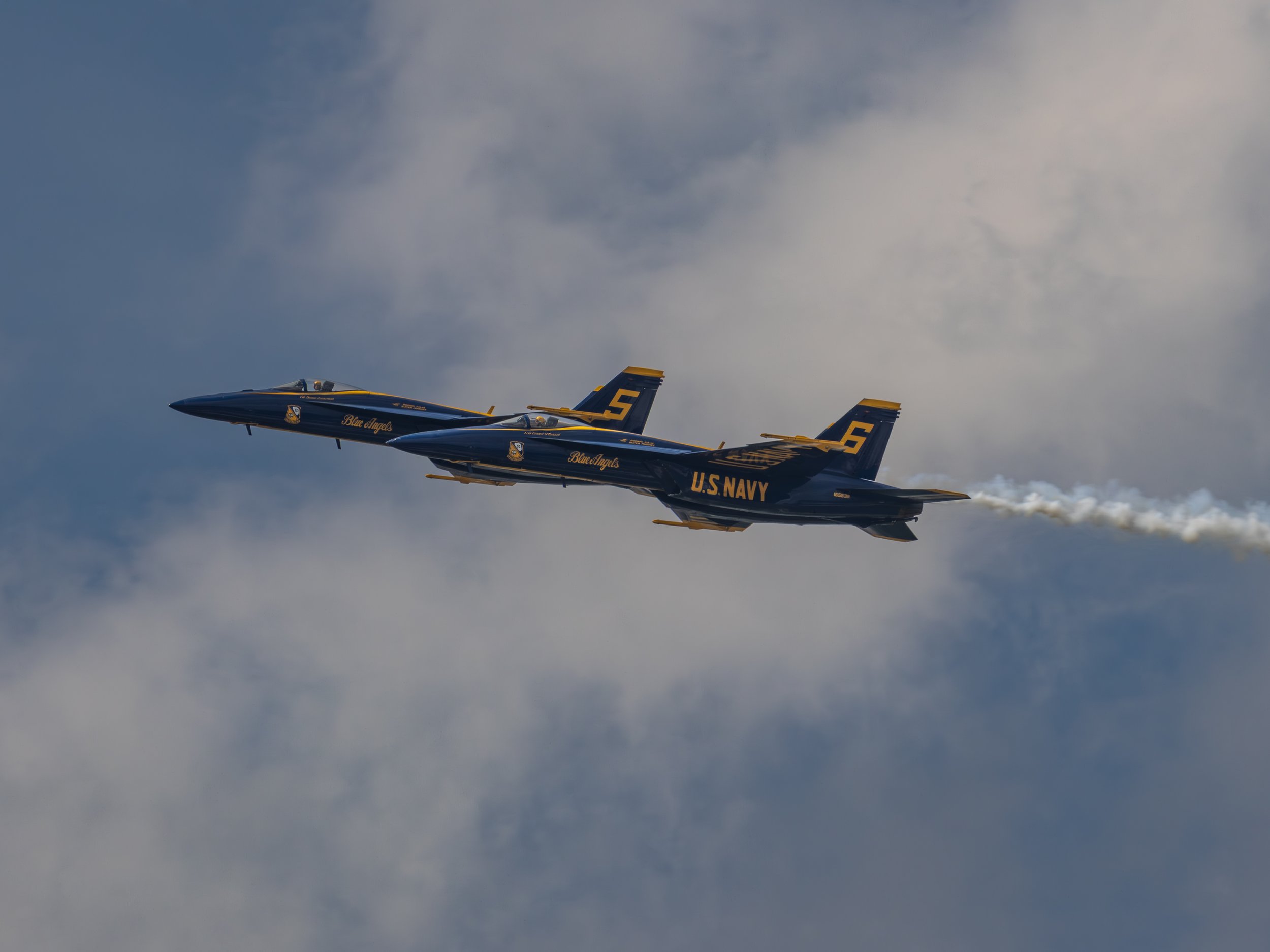 U.S. Navy "Blue Angels" Thunder Over Michigan 2025