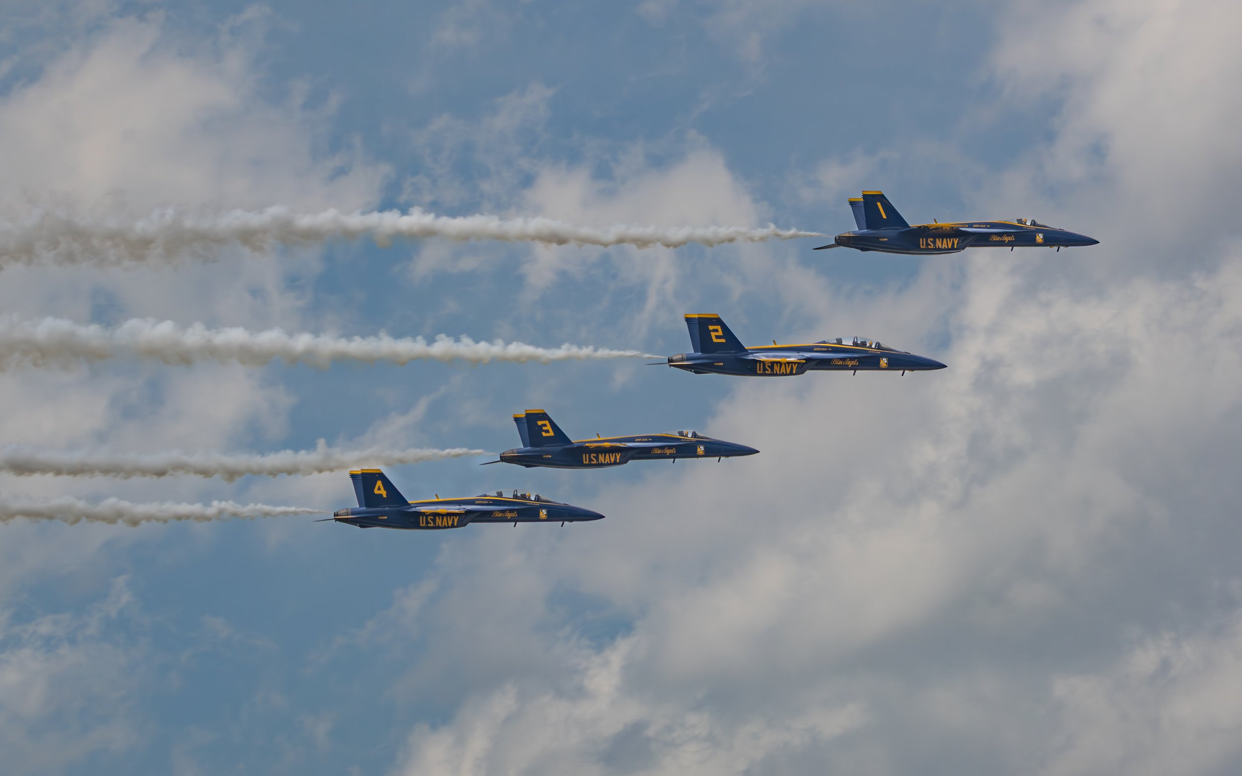 U.S. Navy "Blue Angels" Thunder Over Michigan 2025