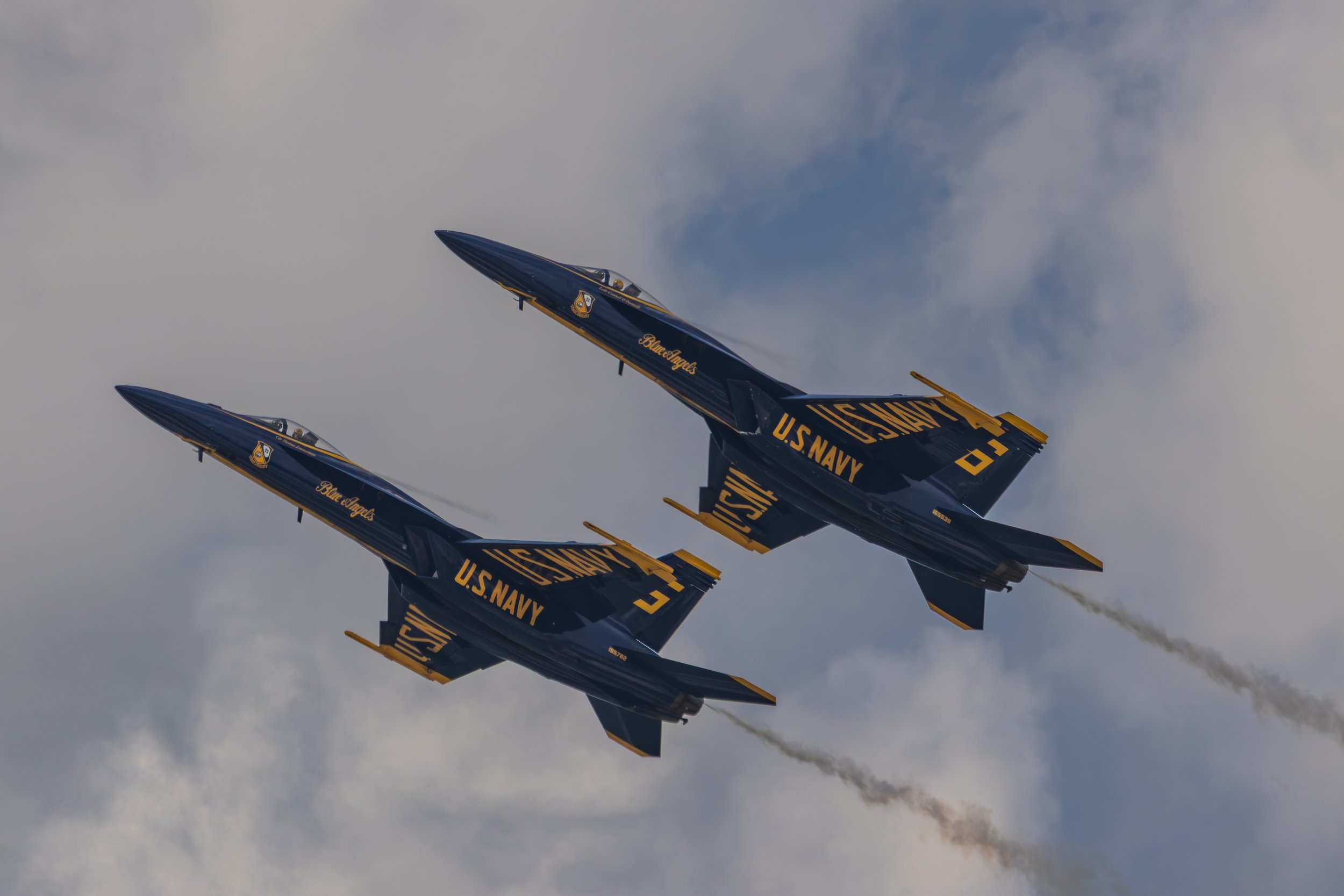 U.S. Navy "Blue Angels" Thunder Over Michigan 2025