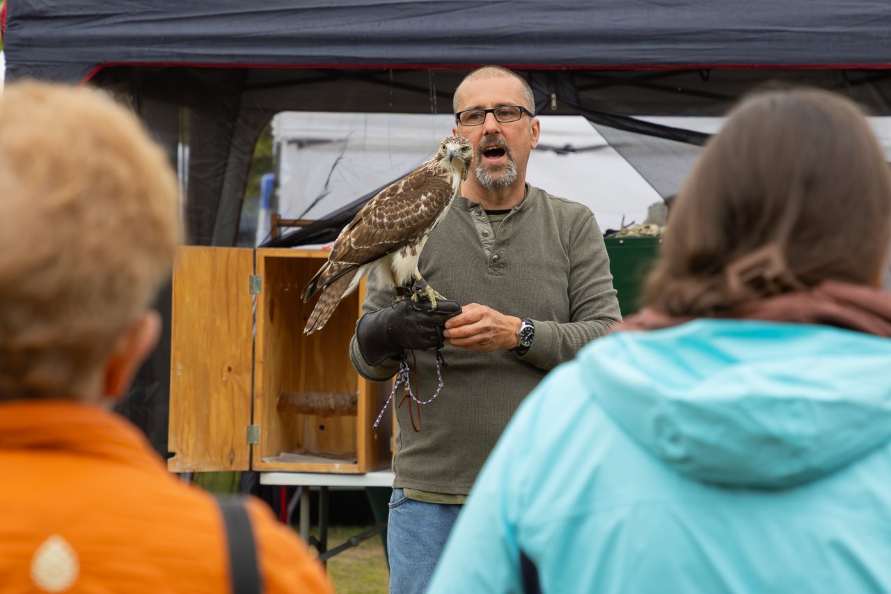 Skekemog Raptor Center 2025 Petoskey Stone Festival