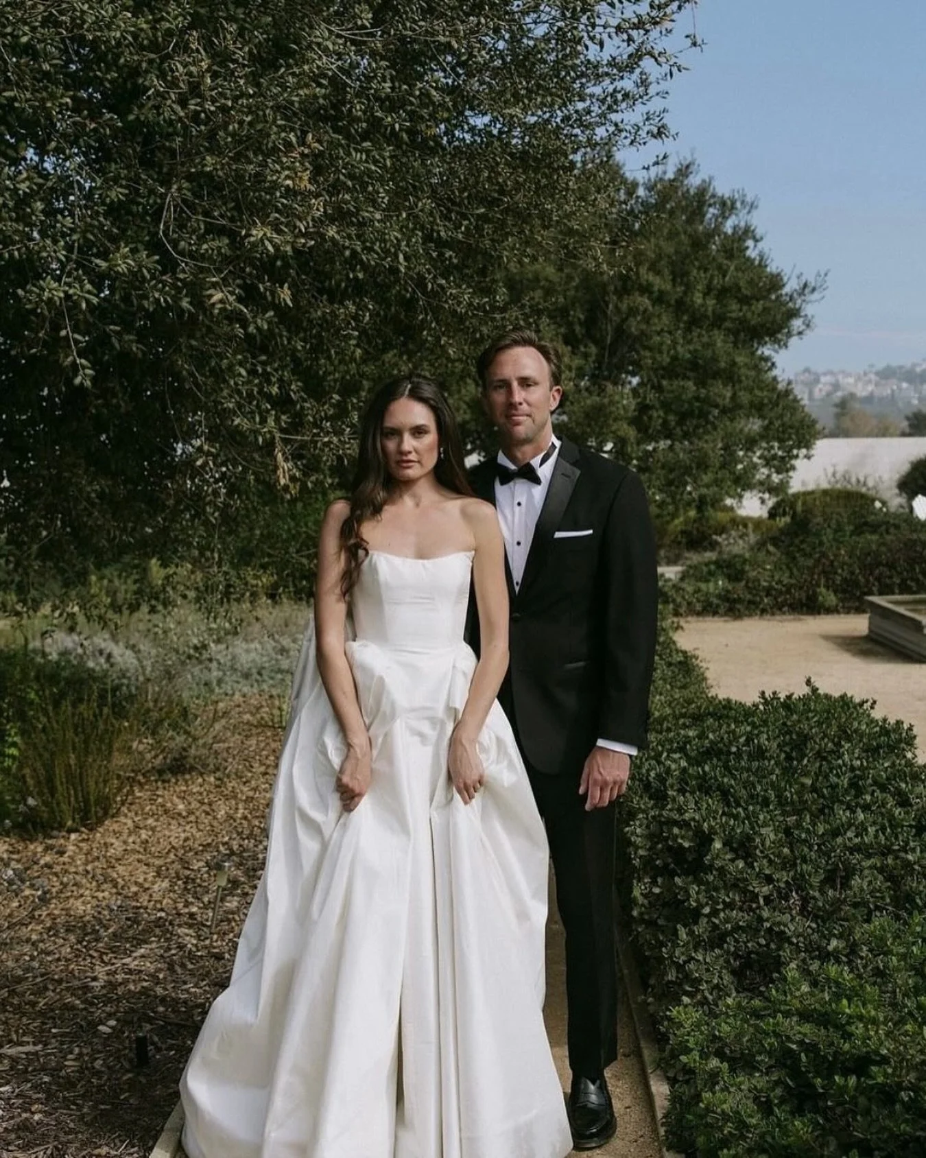 Romance lives in the silhouette. 🤍
 A gown refined to feel effortless, timeless, and entirely hers. @madisonsekas 

#BridalGown #WeddingDresses #Bridal #Alterations #WeddingStyle