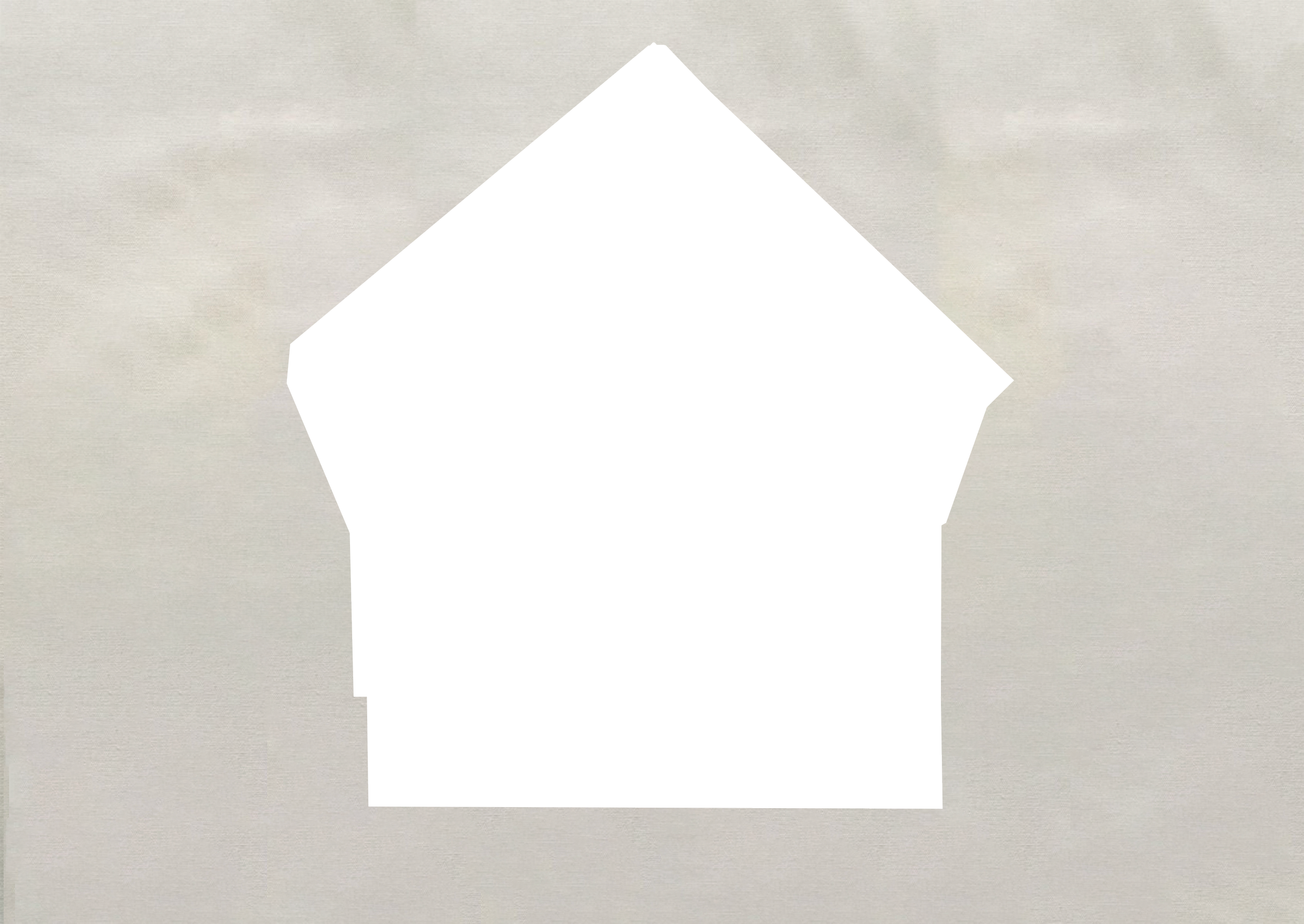 Multiple yellow sticky notes overlapping each other on a light gray surface.