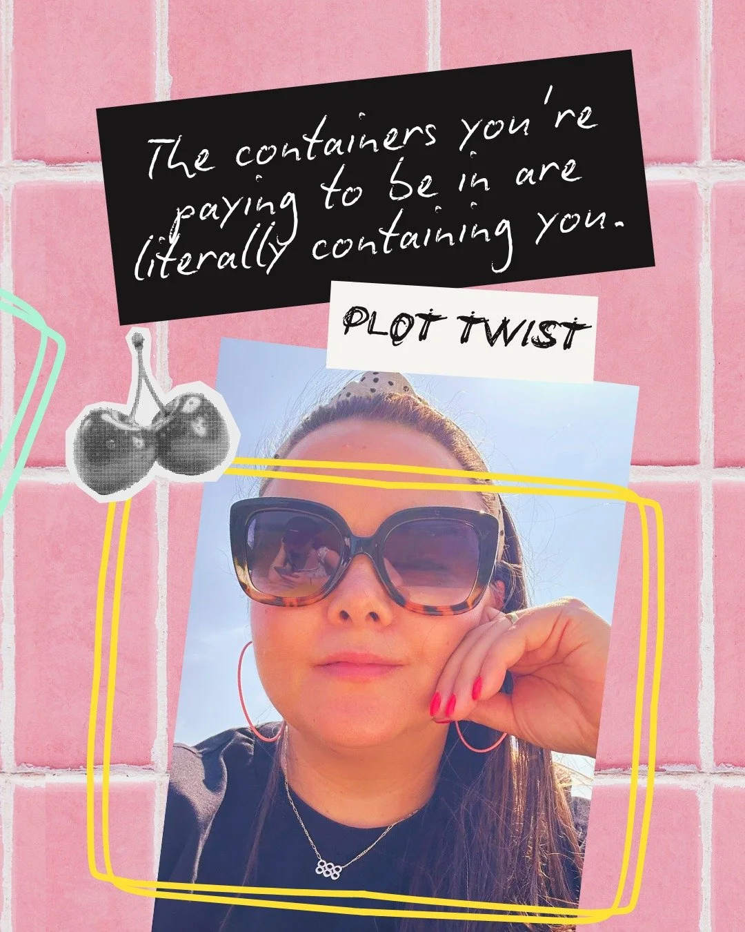 I think every woman in business should have a &quot;self-led era.&quot;

Why?

Because once you get beyond beginner in business, the containers you pay to be in can literally contain you.

So many brilliant ideas and power moves are being lost becaus