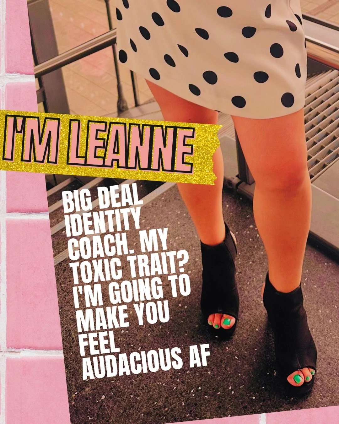 I&rsquo;m The Big Deal Identity Coach, which basically means I help ambitious female pioneers stop running their businesses from fear, doubt, and imposter syndrome&hellip;
and start leading from the identity of the woman who actually gets to have it 