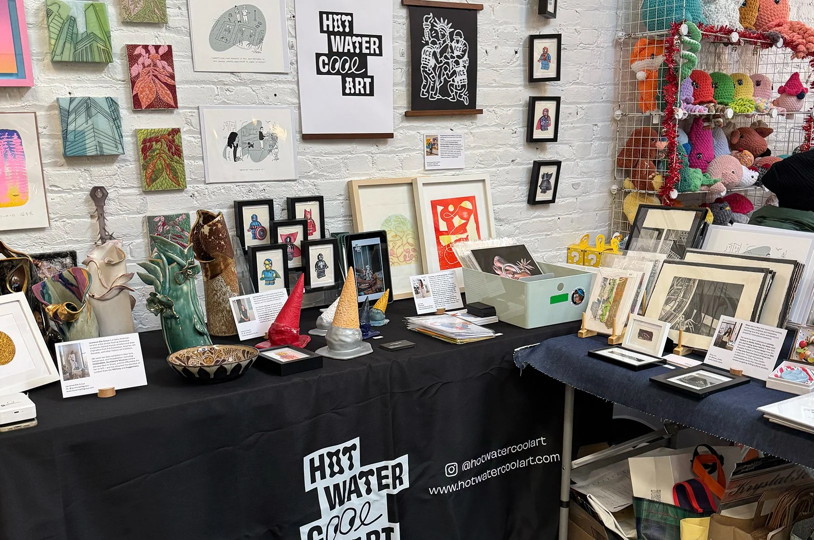 Hot Water Cool Art 
Artist Market 