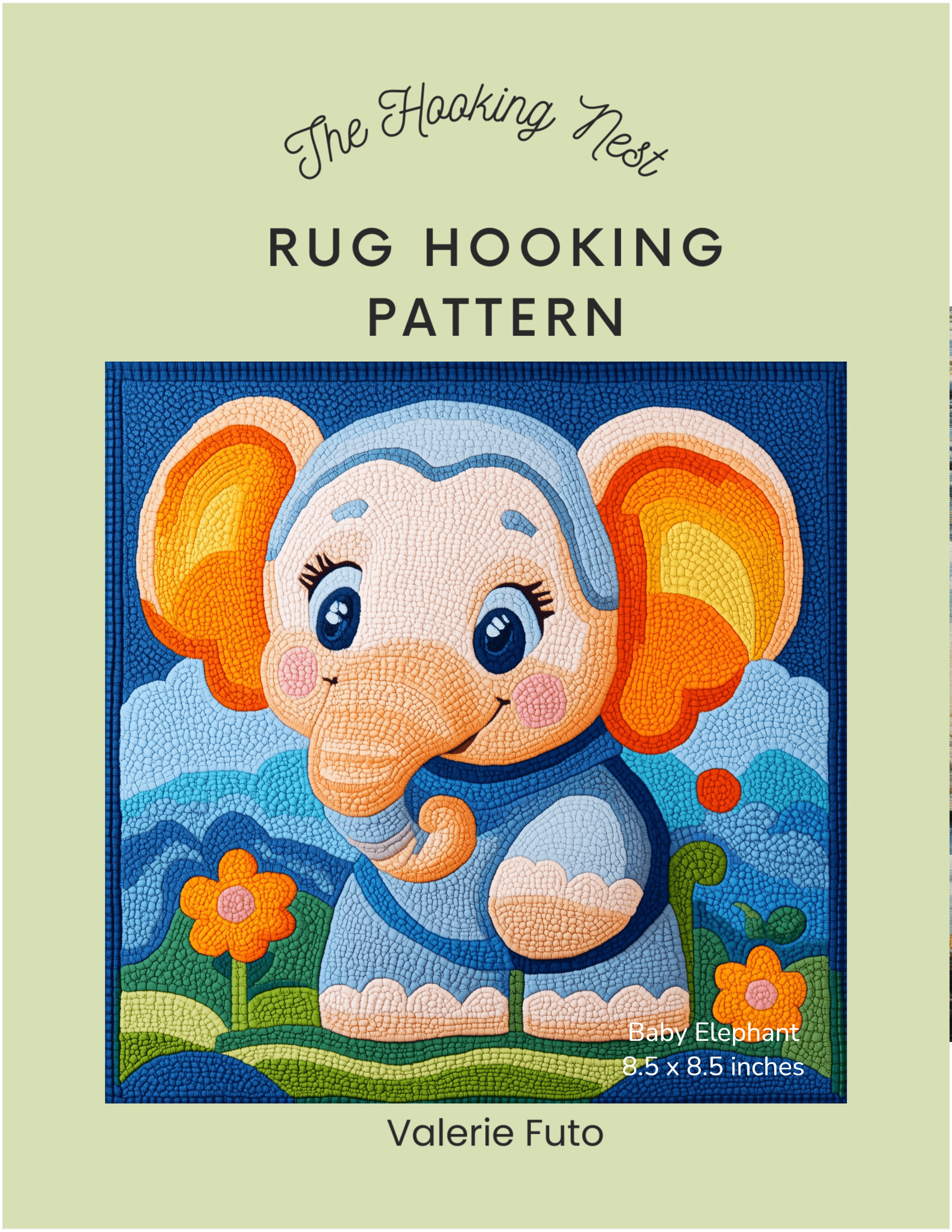 baby_elephant__rug_hooking_pattern.png
