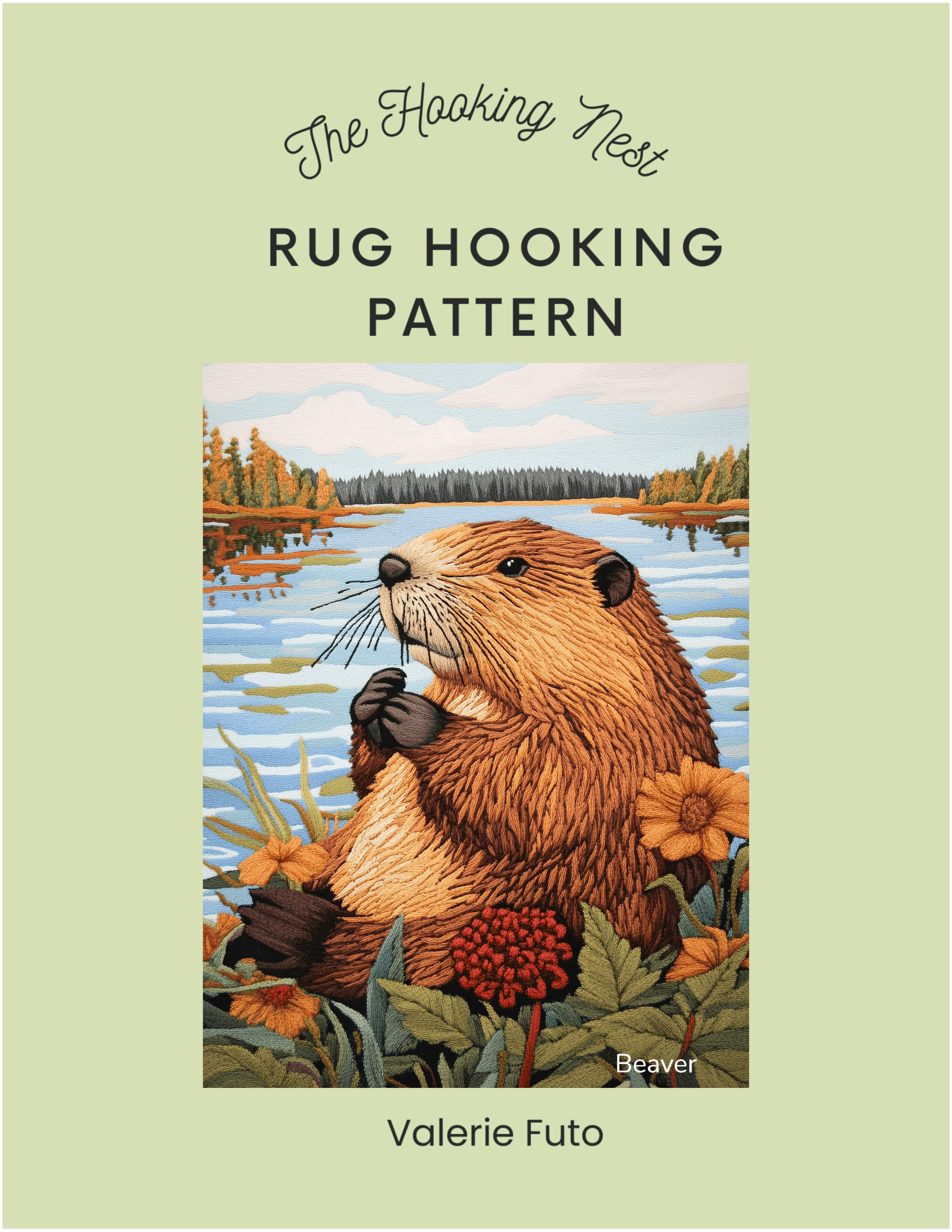 beaver_rug_hooking_pattern.png