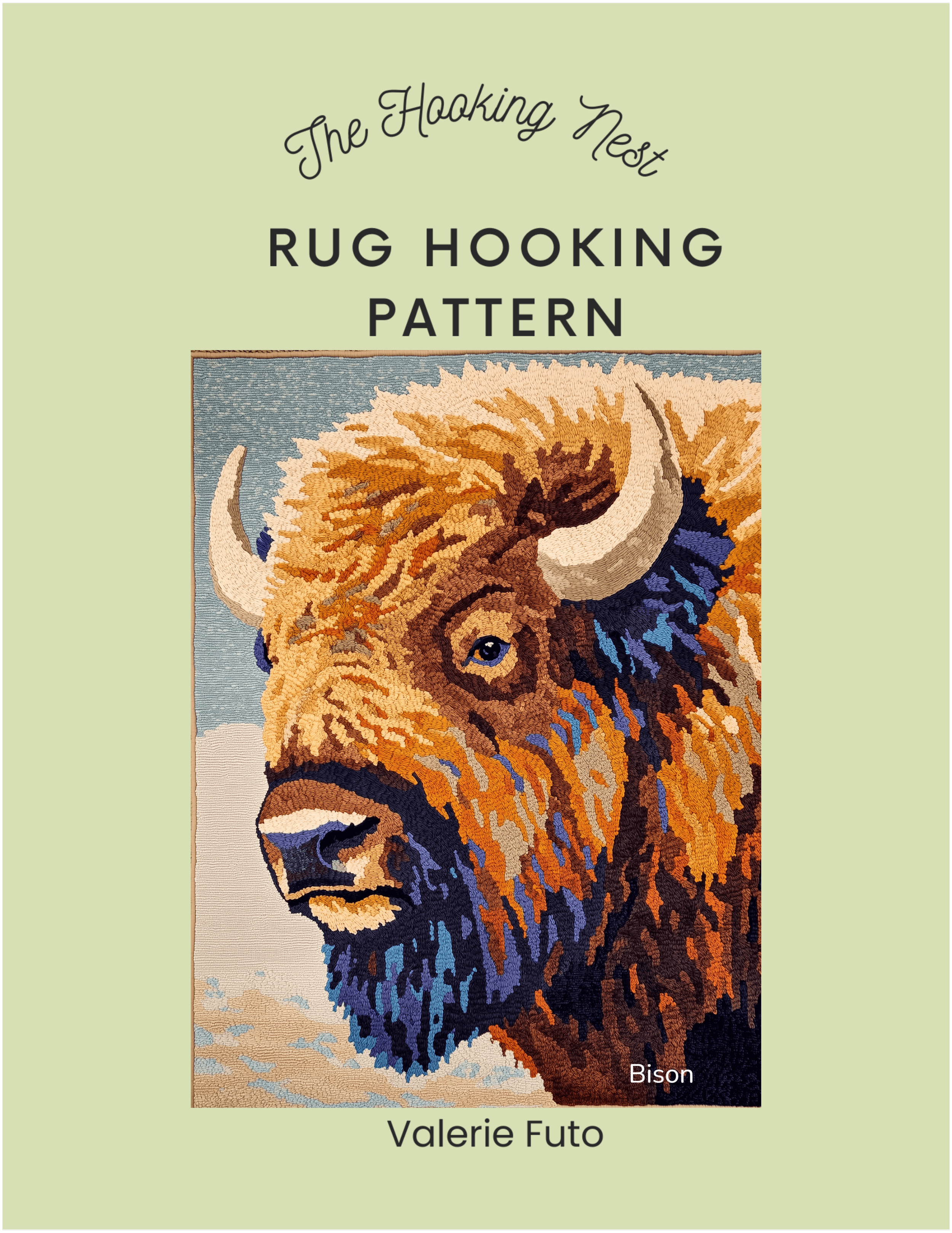 bison_rug_hooking_pattern.png