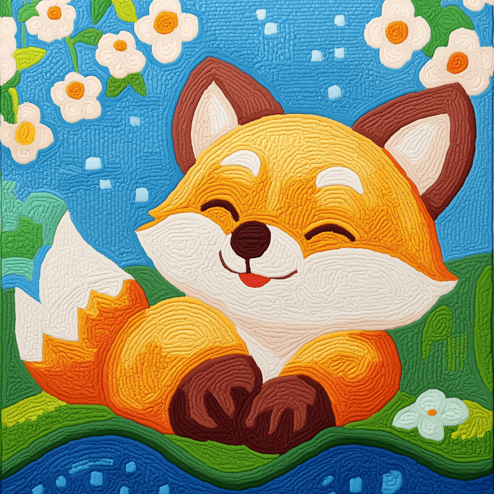 Sleeping Fox