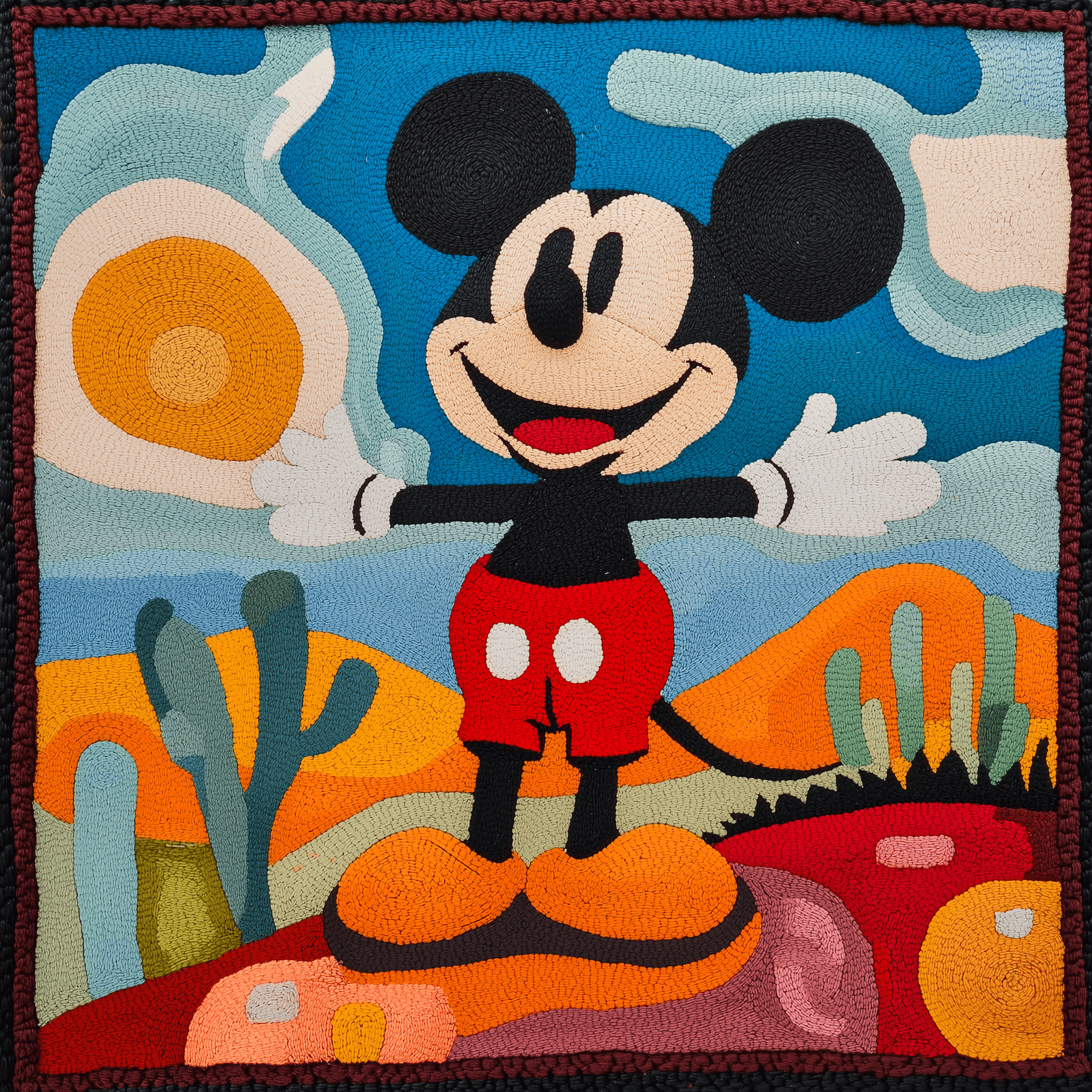 Micky in the Desert