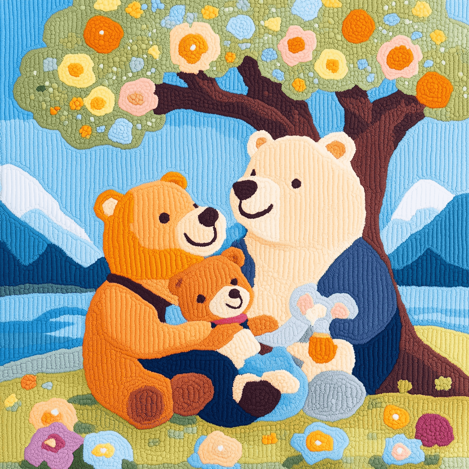 Teddy Bear Family