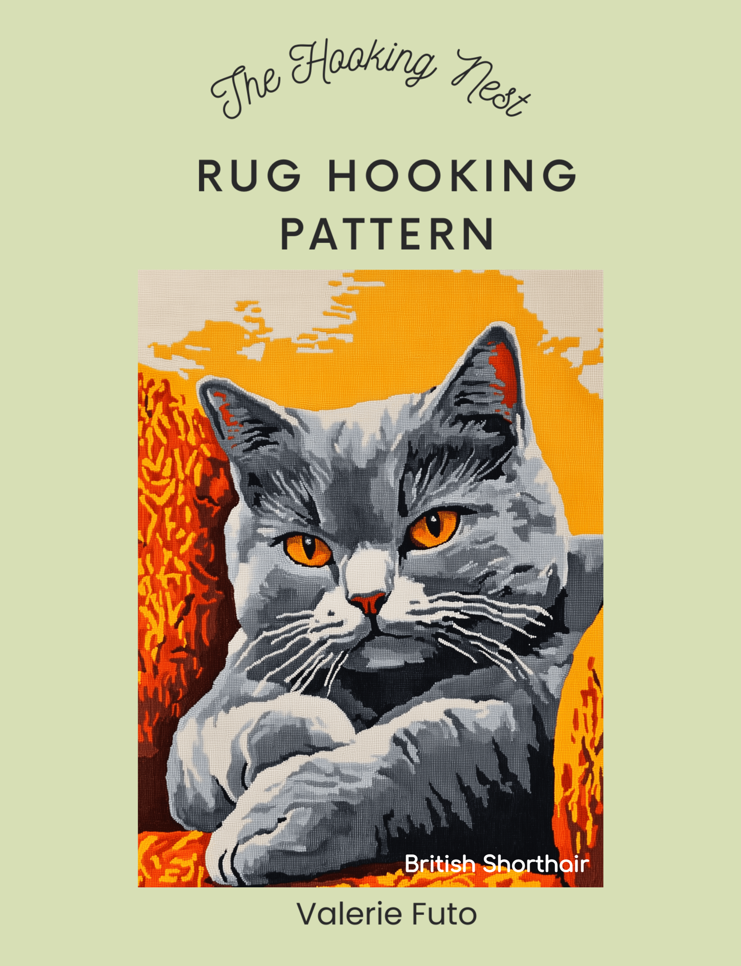 british_shorthair_cat_rug_hooking_pattern.png