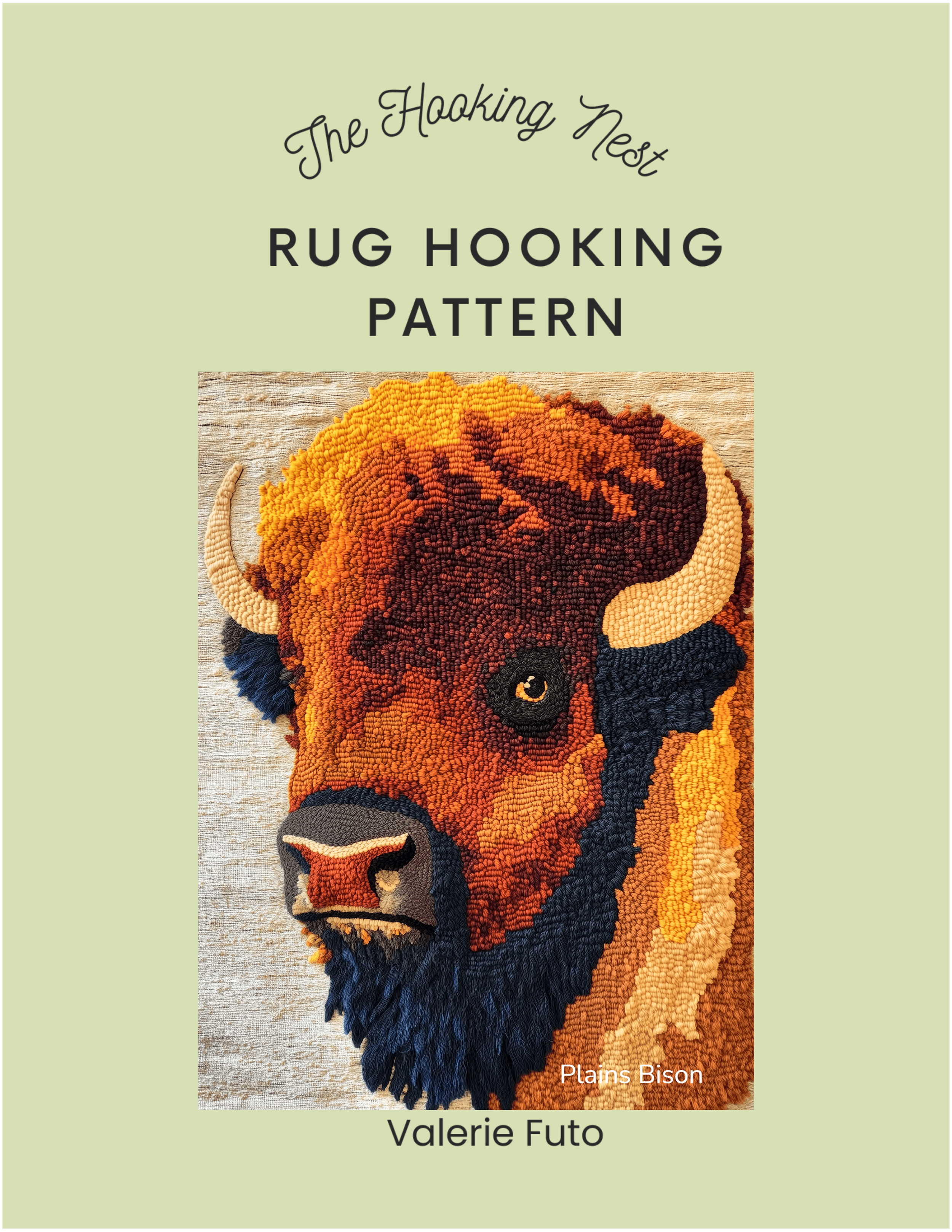 plains_bison_rug_hooking_pattern.png