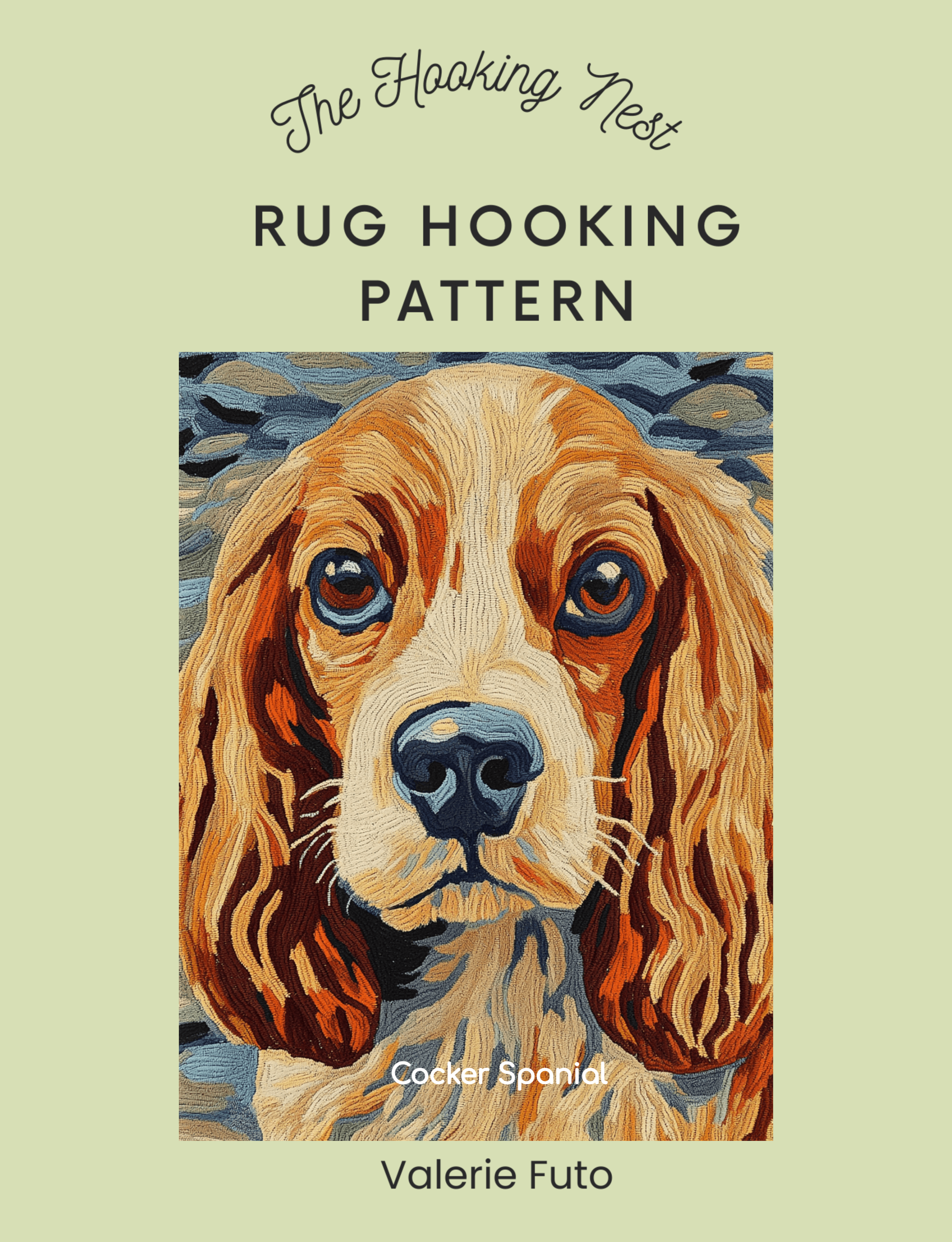 cocker_spanial_rug_hooking_pattern.png