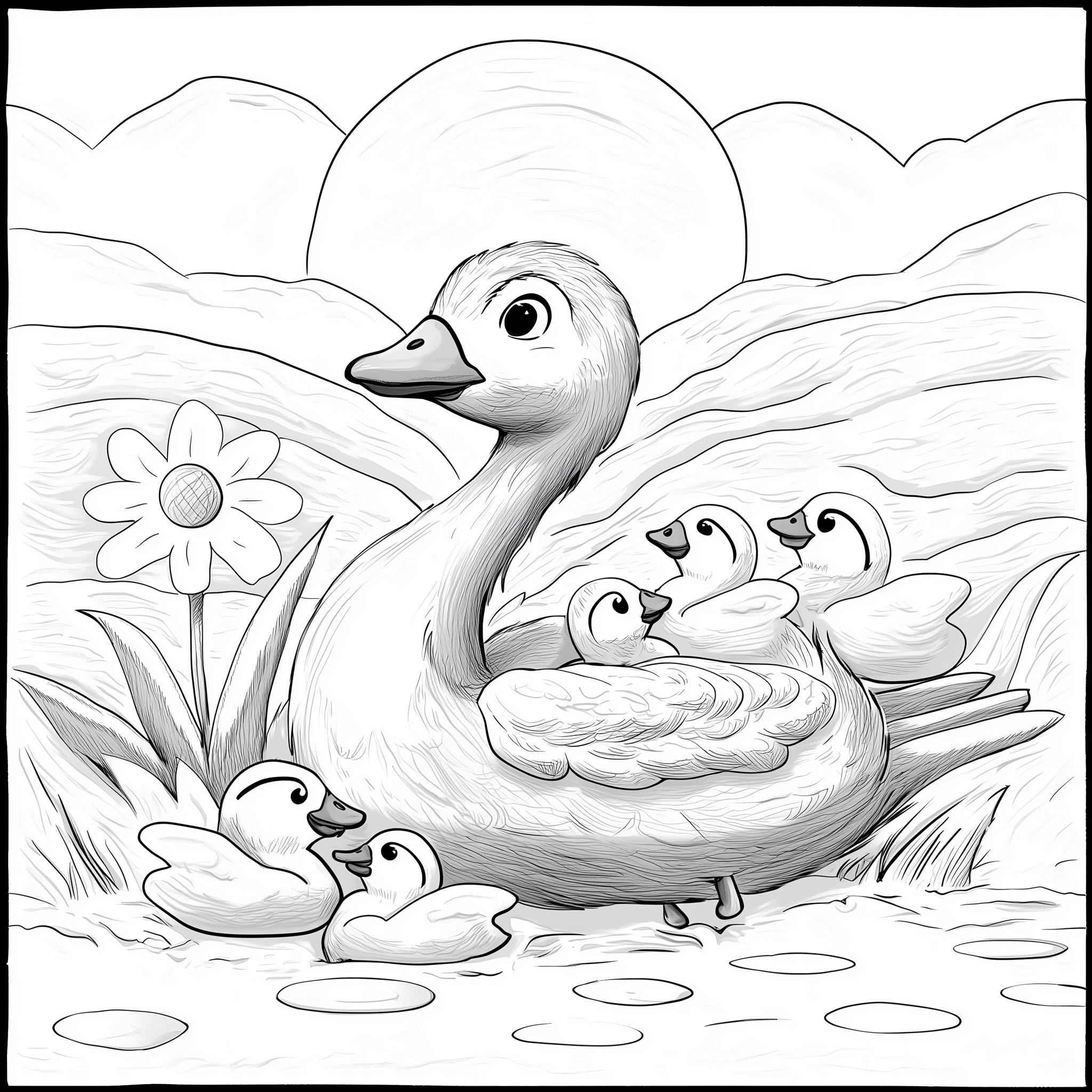 Duck with Ducklings.png