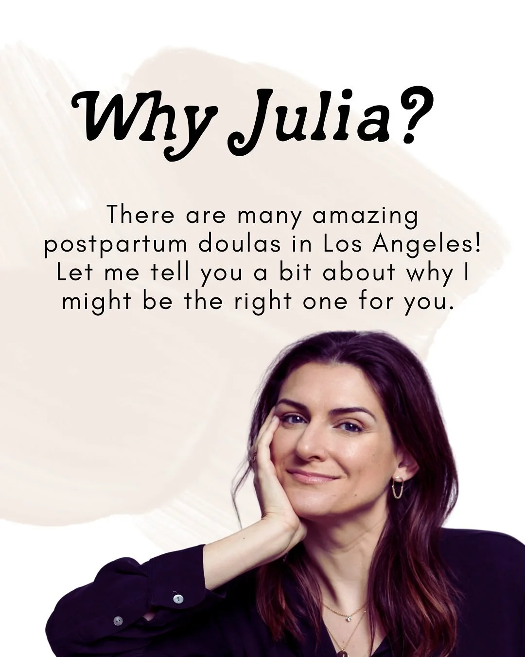 There are many amazing postpartum doulas in Los Angeles! Let me tell you a bit about why I might be the right one for you. 

✨Certified Lactation Educator Specialist - Trained to support in basic breast/chestfeeding management, including positioning 