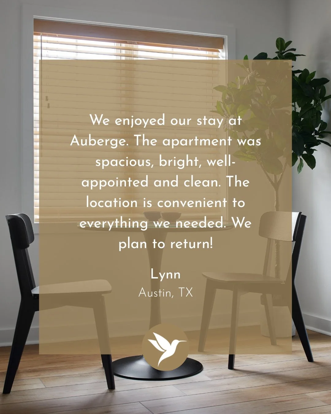 We love hearing from our guests!
