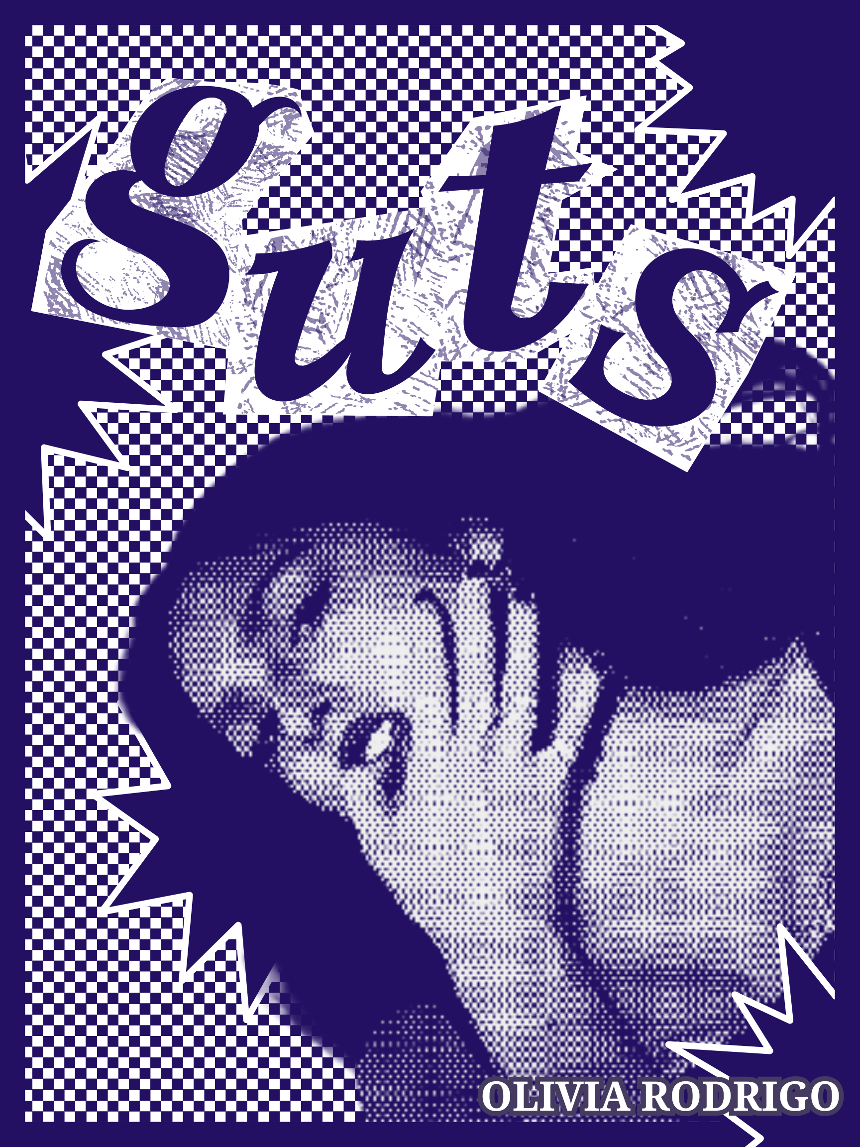 Olivia Rodrigo GUTS poster