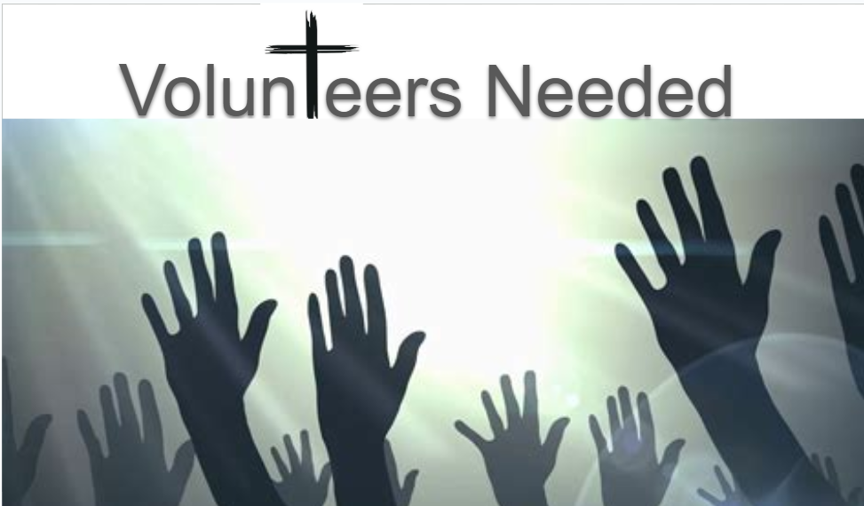 Volunteers Needed