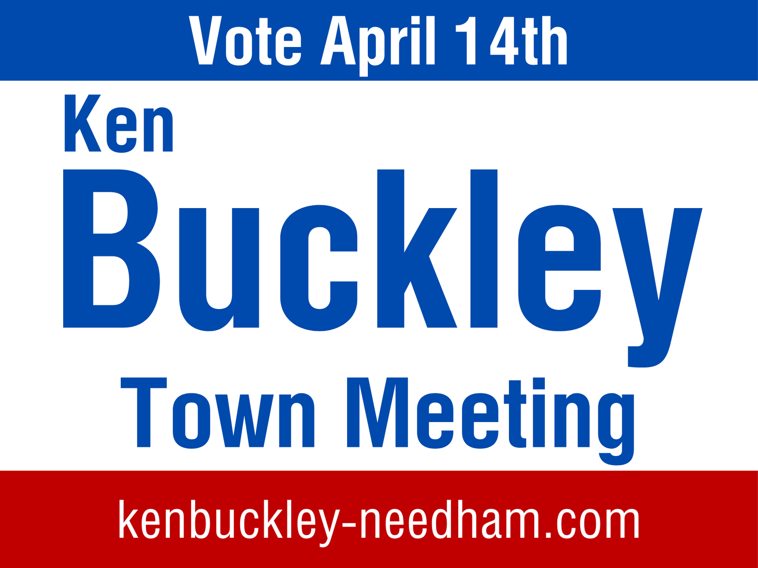 Ken Buckley for Needham