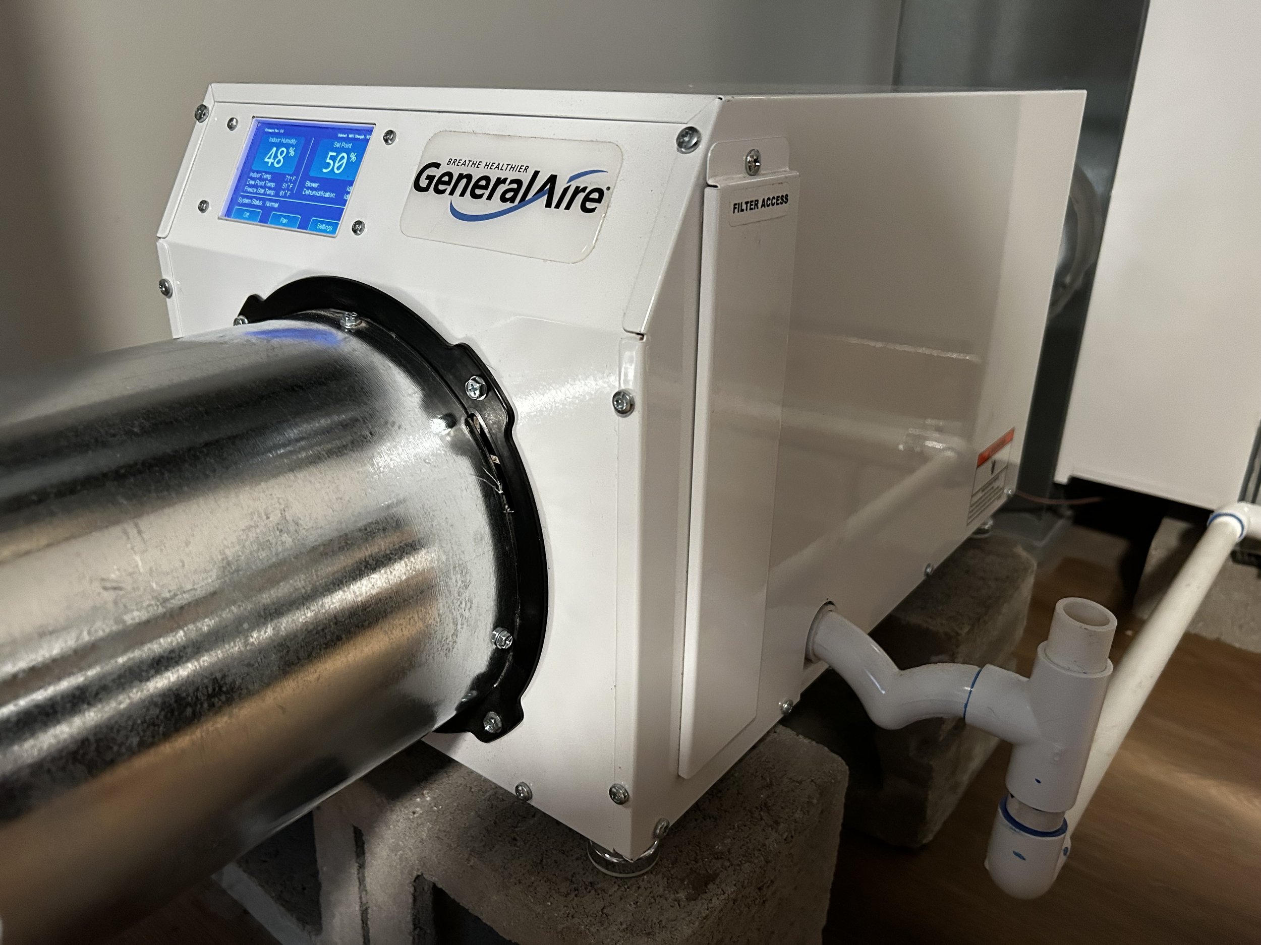 Dehumidifier control system.