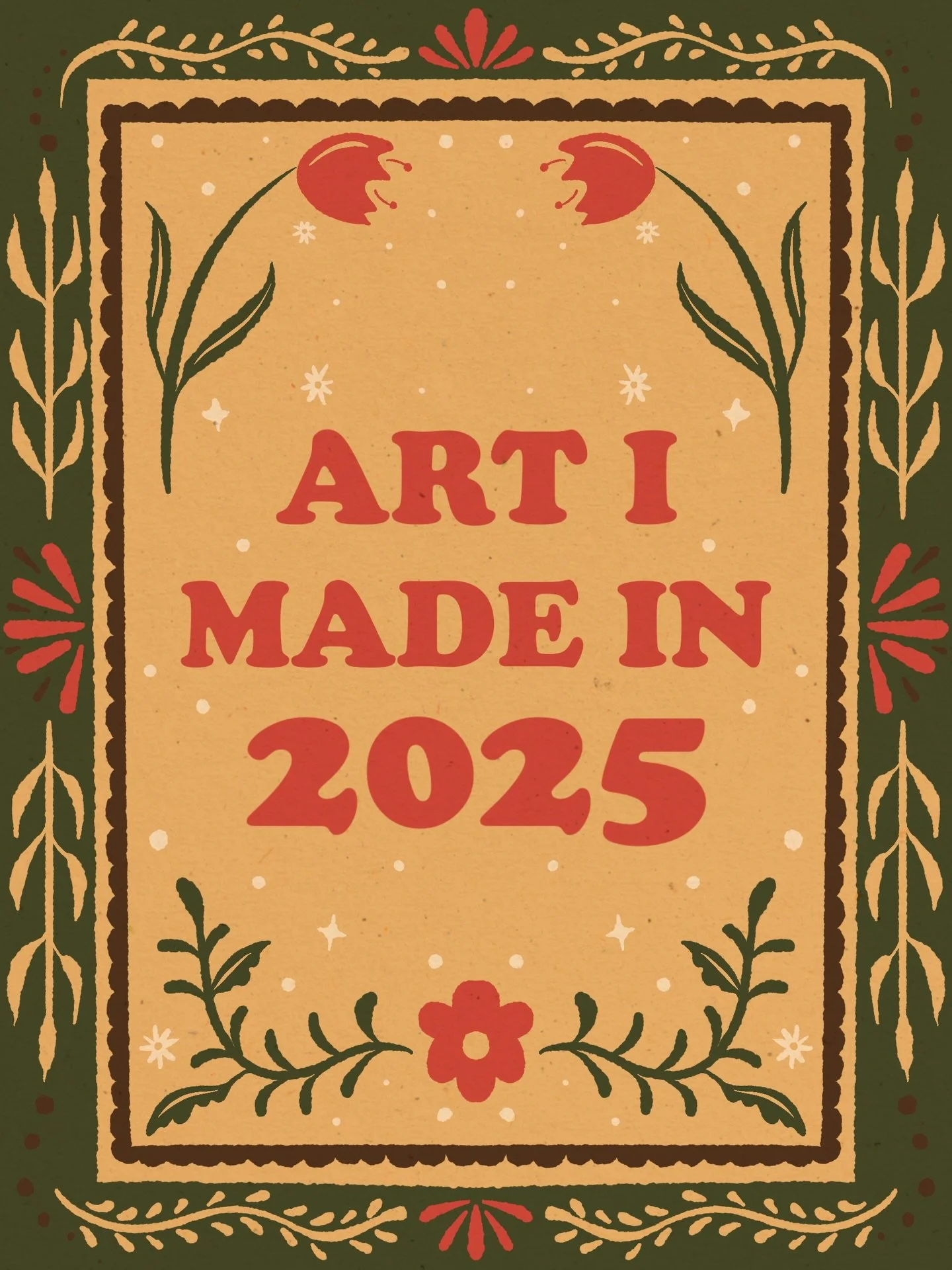 my favorite creations from the year, cheers to another year of creating 🥳