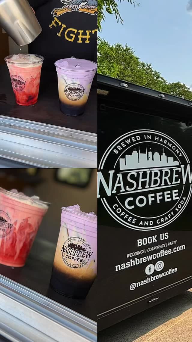 π―Tennessee Honey w/Blackberry Cold Foam
π°Queen of Memphis - Red Velvet Latte w/White Chocolate Cold Foam
βοΈβ€οΈ #nashbrewcoffee #NashbrewNation #CoffeeWithACause #LebanonTN #NashbrewOnTheGo #CoffeeLoversUnite