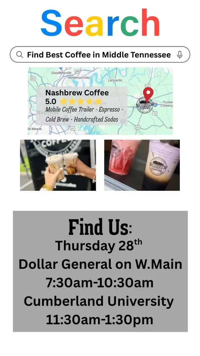 βοΈ It’s a good day to have a good day, y’all! Come grab your favorite coffee, refresher, or craft soda and kick your Wednesday off right!
π Today’s Schedule – Wednesday 27th
π Dollar General (W. Main) | 7:30 AM – 10:3