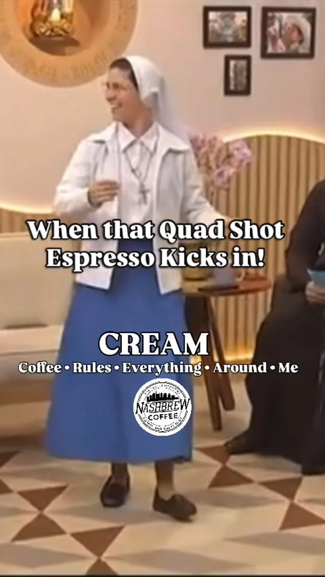 βοΈ When that quad shot of espresso hits… suddenly… πΆπ
Because let’s be real—Cream (Coffee Rules Everything Around Me).
Get that energy UP. Get that vibe RIGHT. Get that COFFEE. ππ₯
#CoffeeRulesEverything #EspressoVibes #