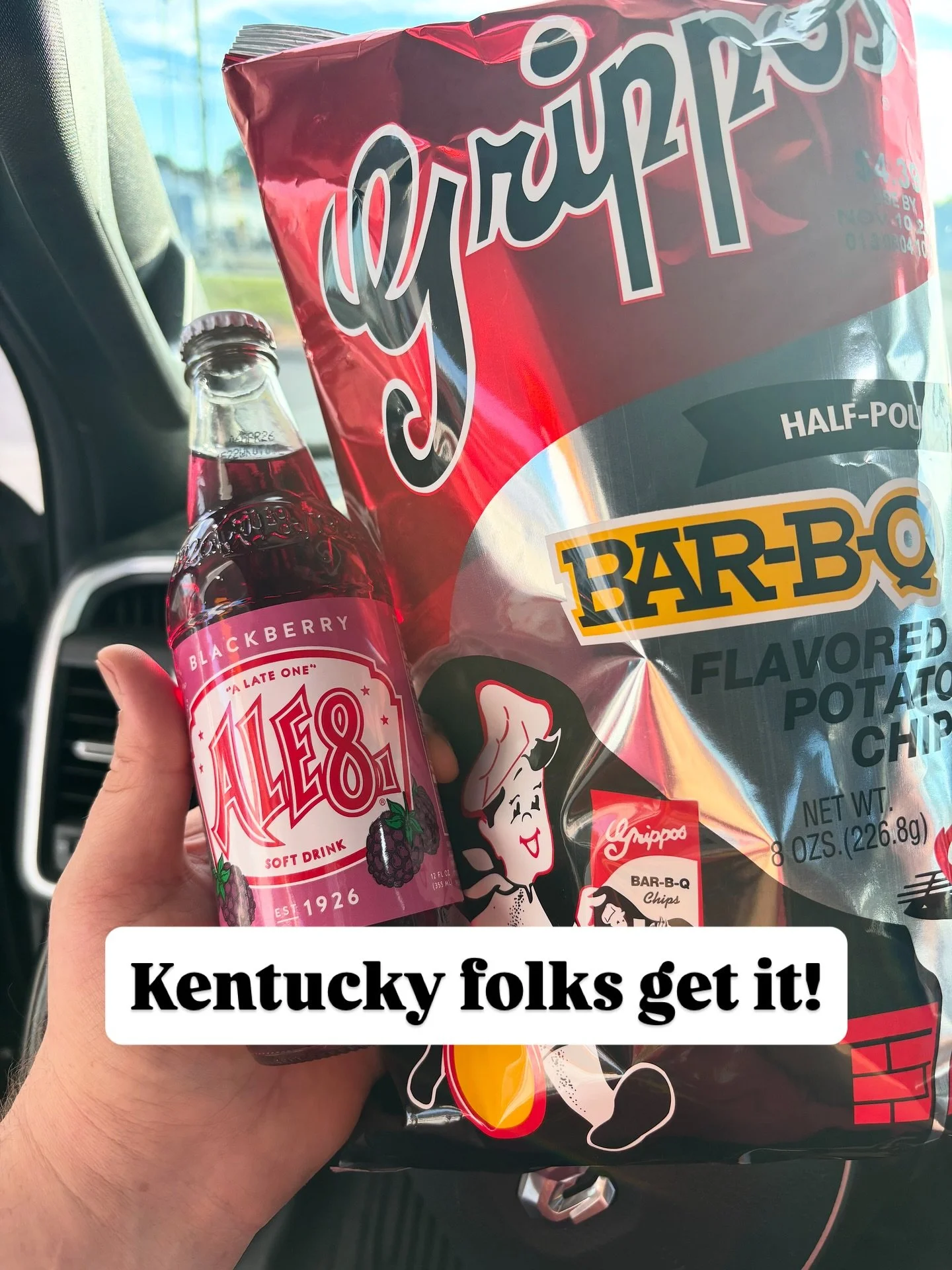 Made a quick run home to Kentucky for the essentials: Grippo’s and Ale-8. π₯€π₯ and to visit some family for Labor Day weekend. #KentuckyProud #nashbrewcoffee #NashbrewNation #grippos #ale8
