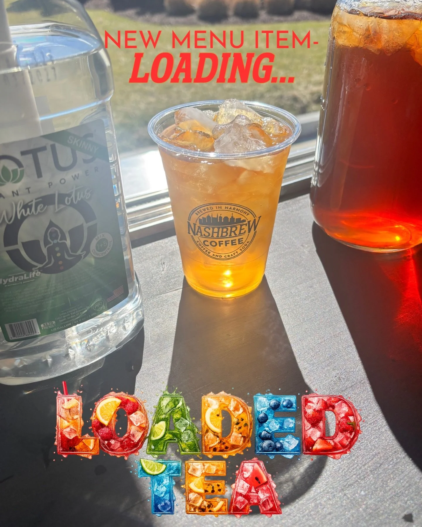 Spring&rsquo;s about to pull up. 🌤️

We&rsquo;ve been working on something cold, bright, and just a little addictive.

Loaded Teas are coming.
Peach 🍑 Mango 🥭 Strawberry 🍓 Raspberry 🫐 Blackberry 🫧 Blue Raspberry 💙 Cherry Lime 🍒🍋
&hellip;and 