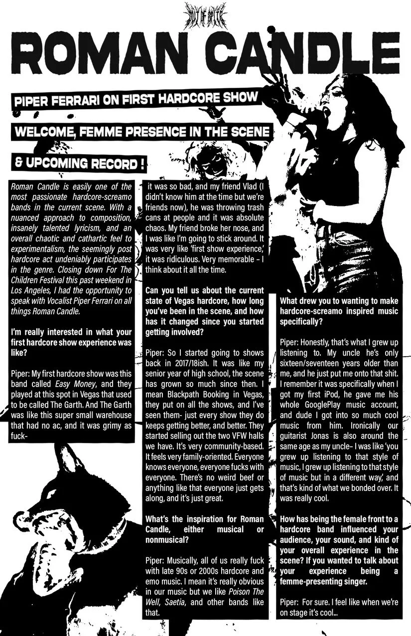 Roman Candle Interview